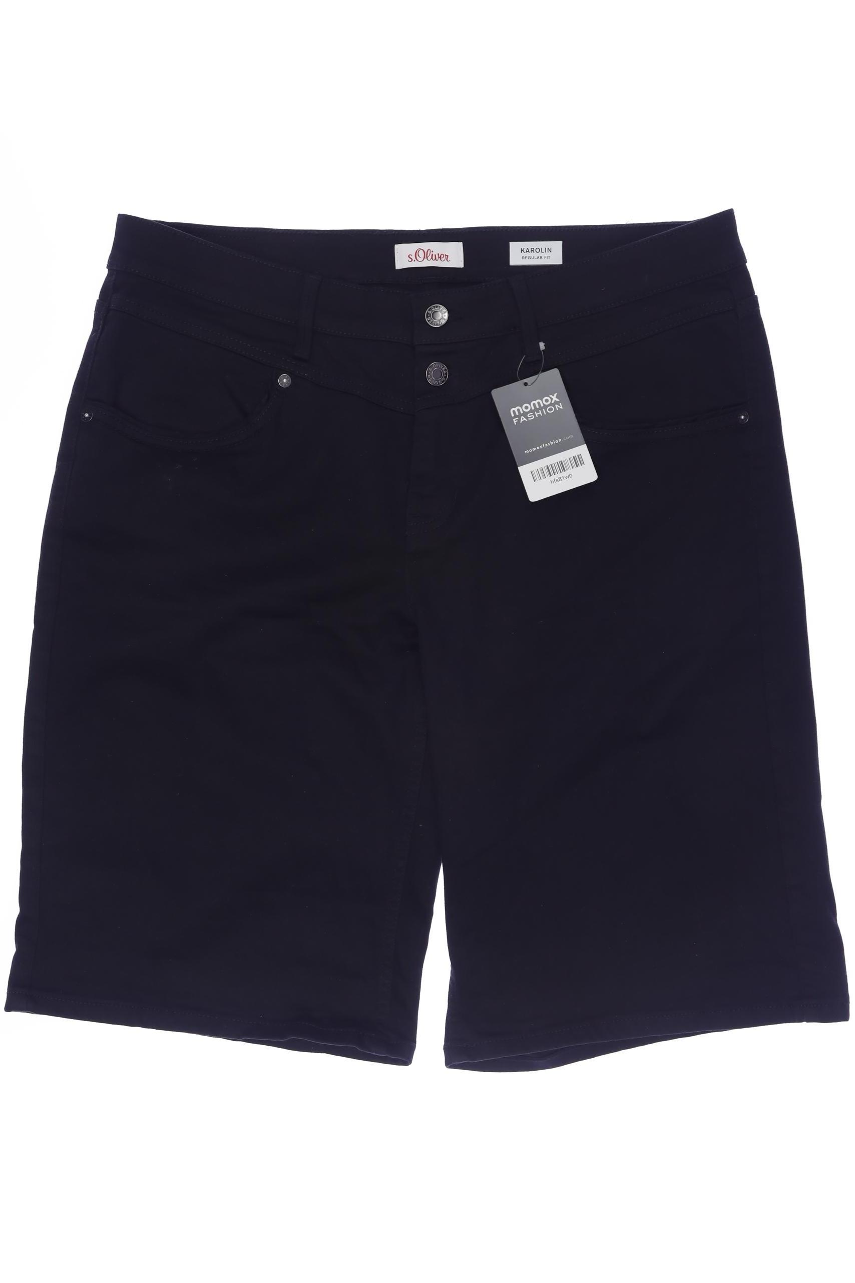 

s.Oliver Damen Shorts, schwarz, Gr. 42