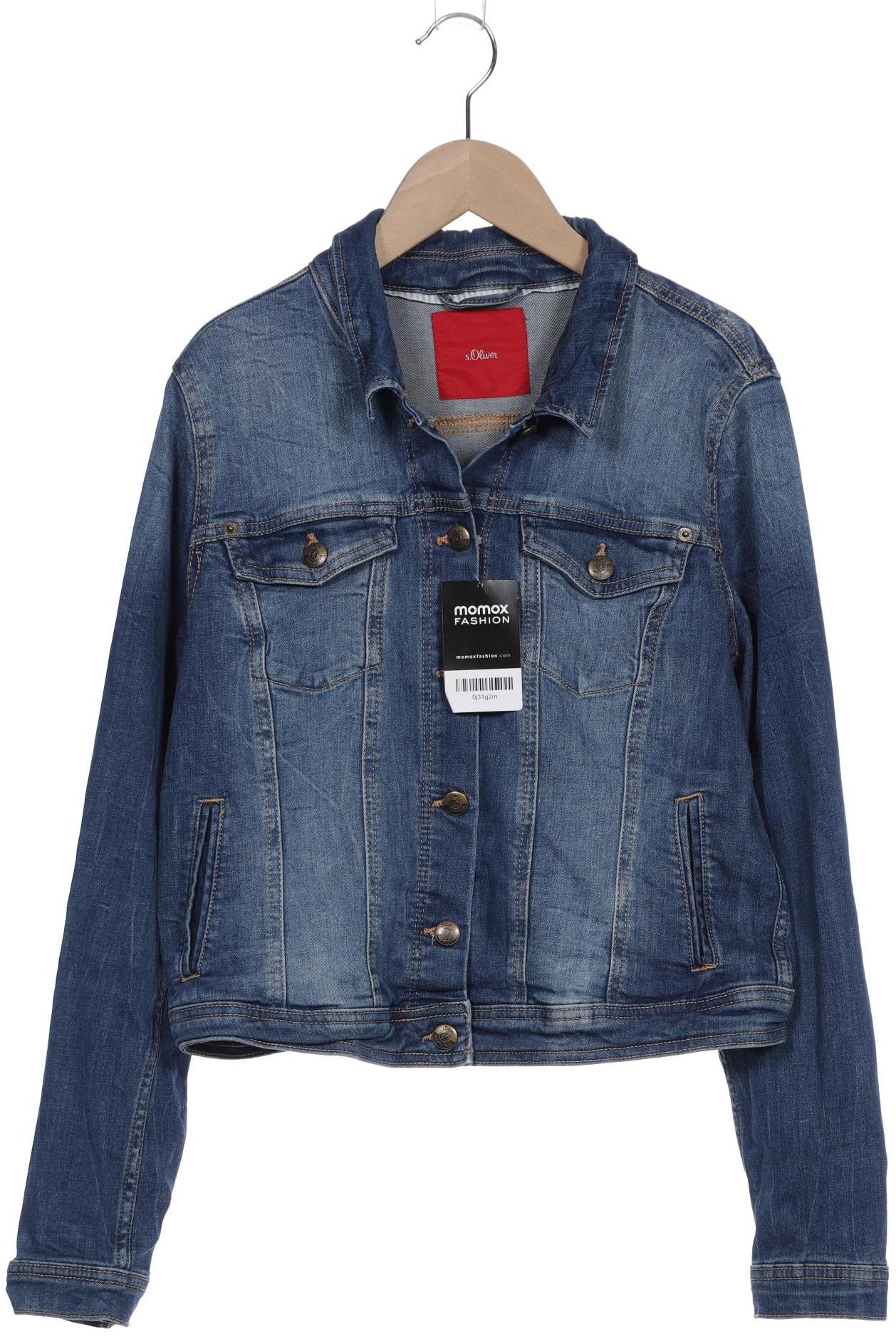 

s.Oliver Damen Jacke, blau