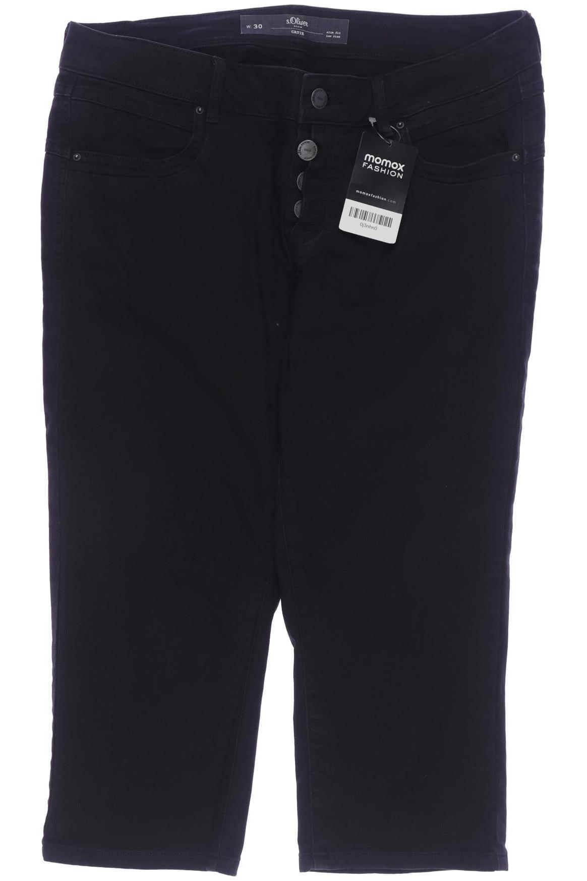 

s.Oliver Damen Jeans, schwarz, Gr. 30