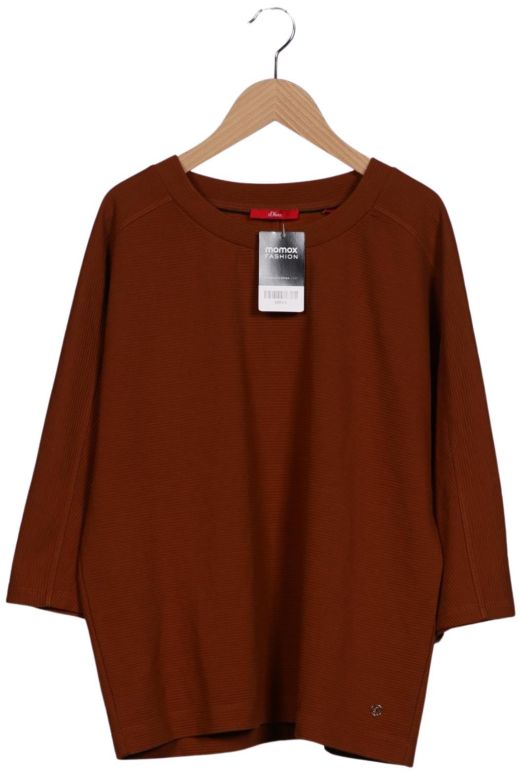 

s.Oliver Damen Sweatshirt, braun, Gr. 40