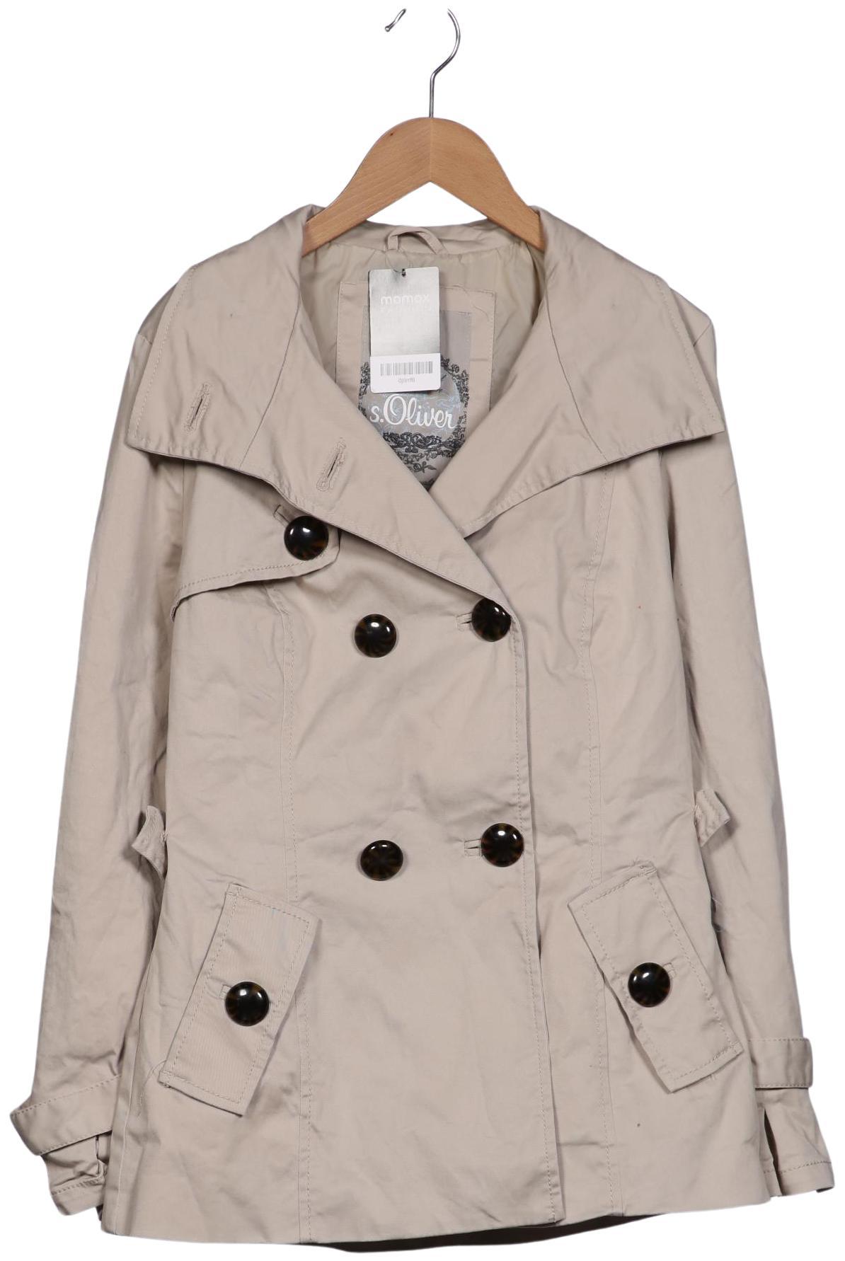 

s.Oliver Damen Jacke, beige, Gr. 38
