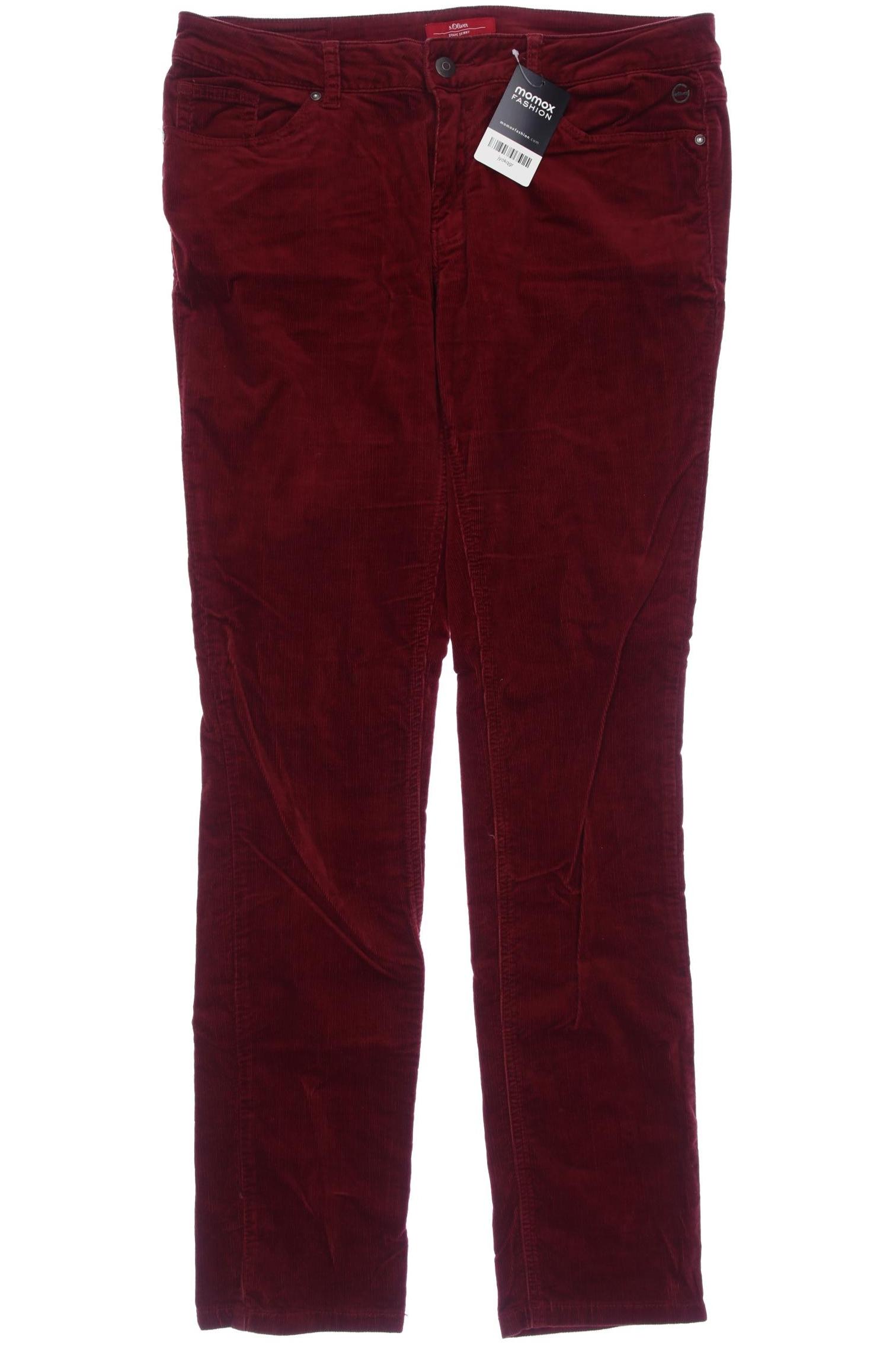 

s.Oliver Damen Stoffhose, rot, Gr. 42
