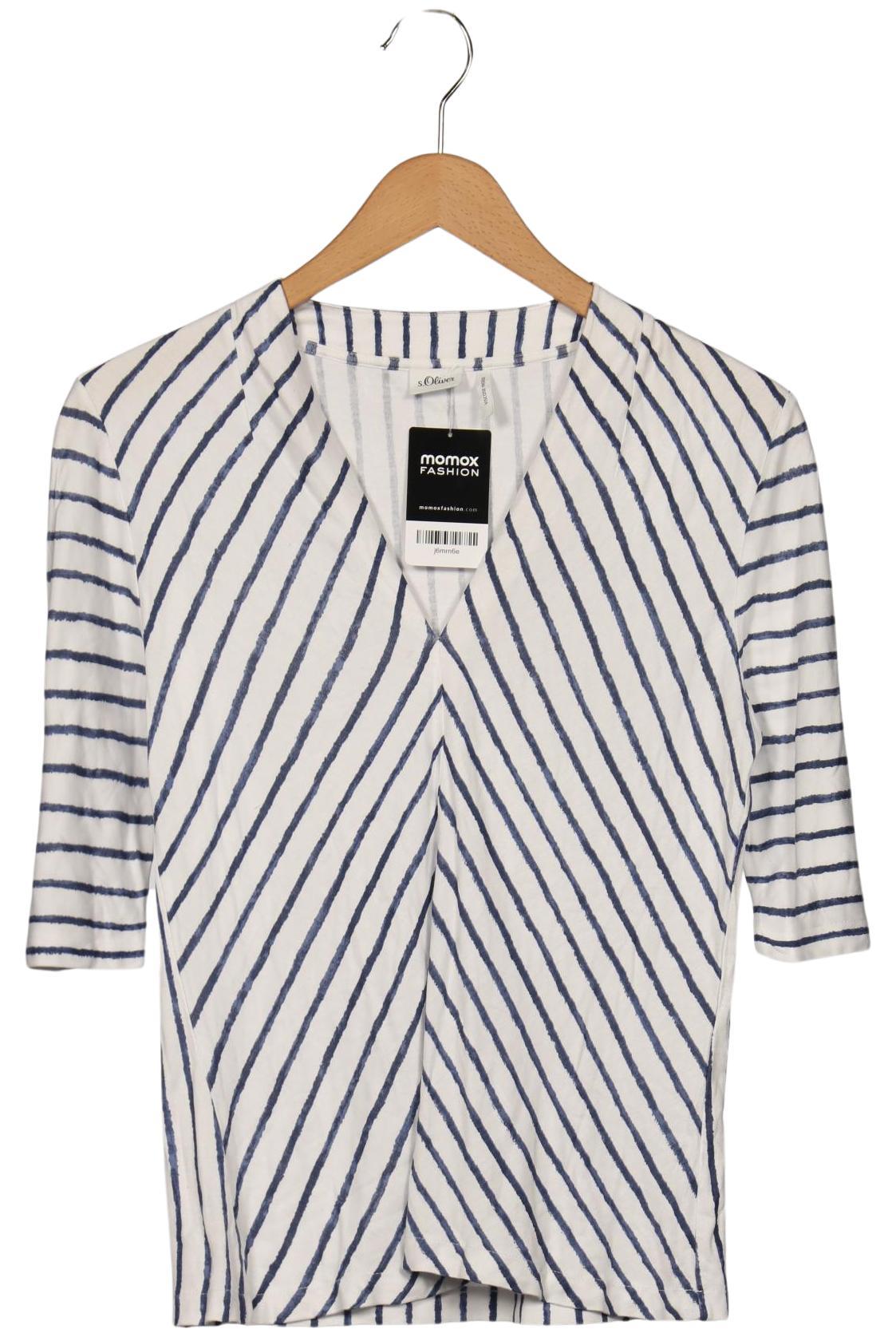 

s.Oliver Damen T-Shirt, weiß, Gr. 40