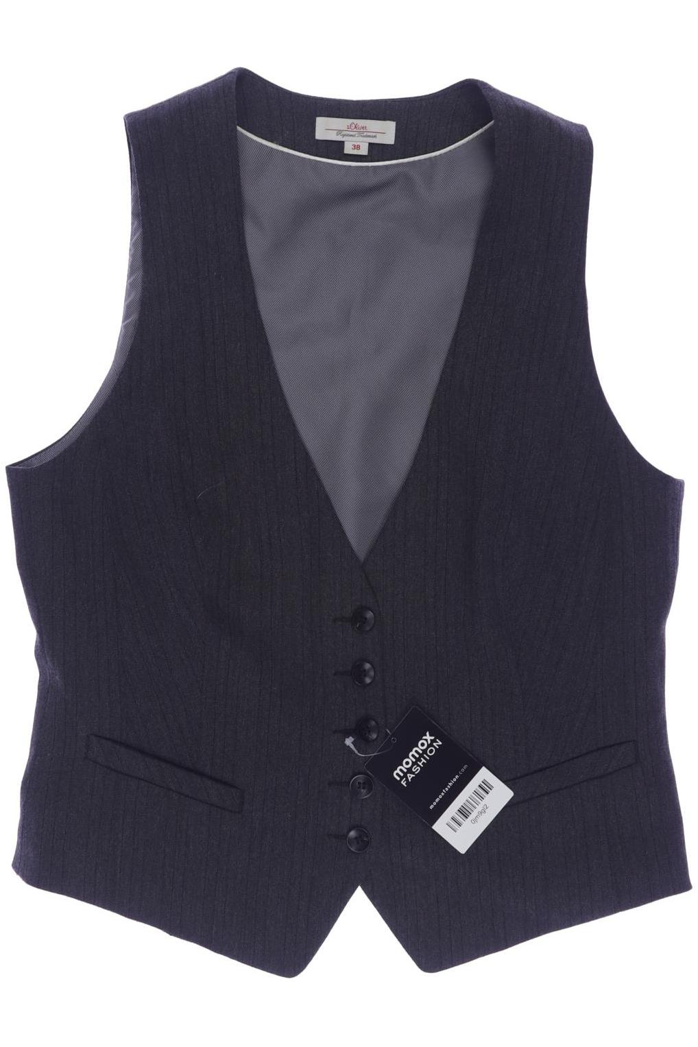 

s.Oliver Damen Weste, grau, Gr. 38