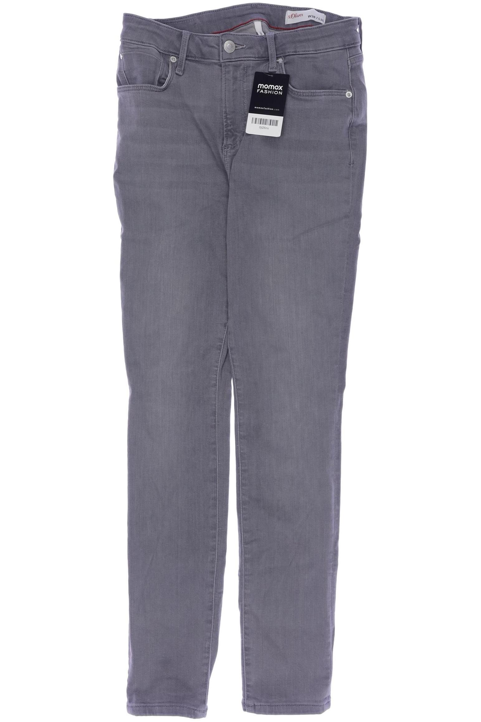 

s.Oliver Damen Jeans, grau, Gr. 38