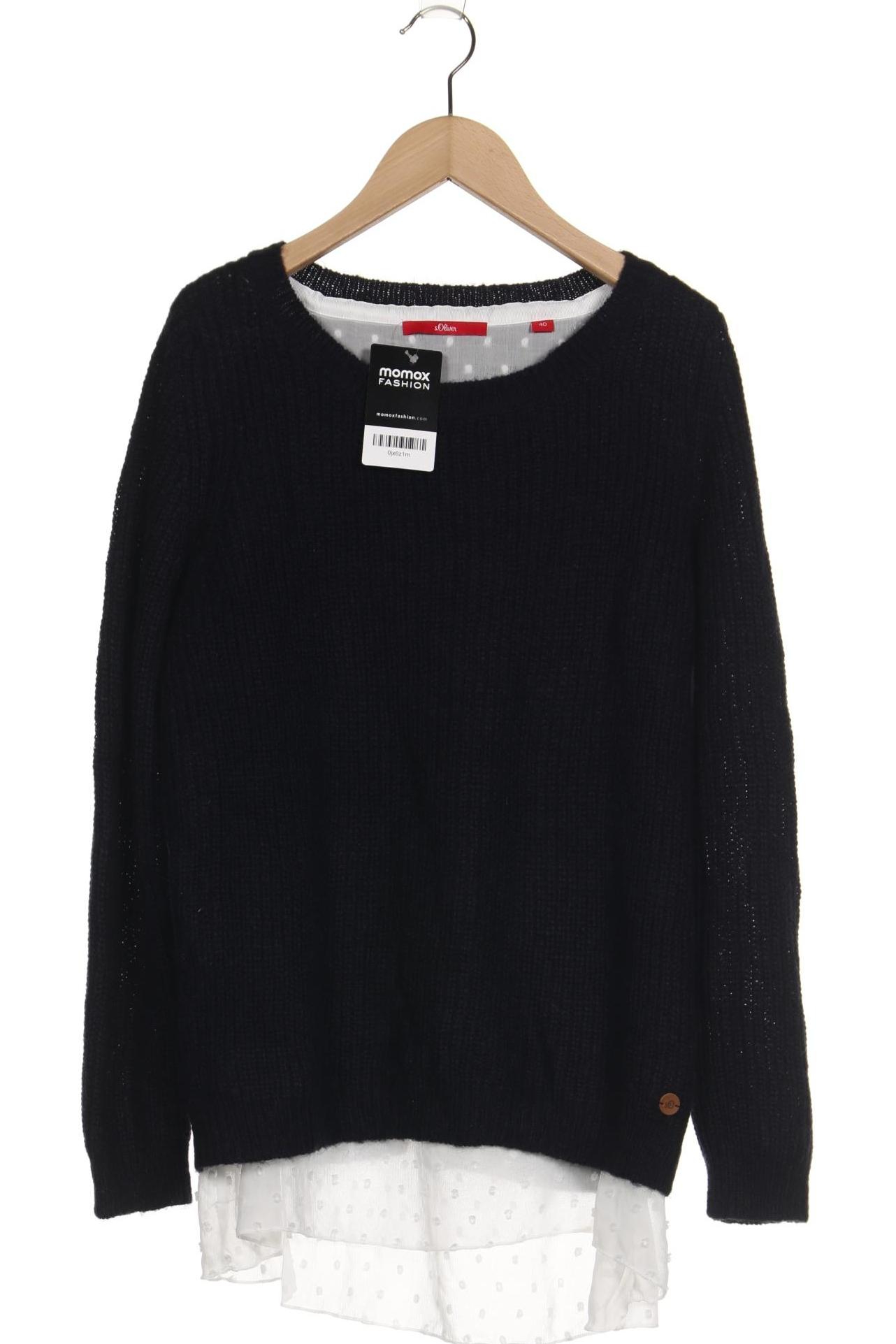 

s.Oliver Damen Pullover, marineblau, Gr. 40