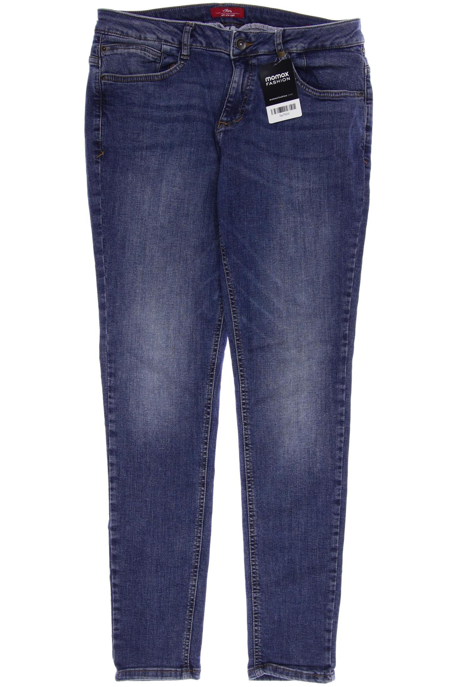 

s.Oliver Damen Jeans, blau