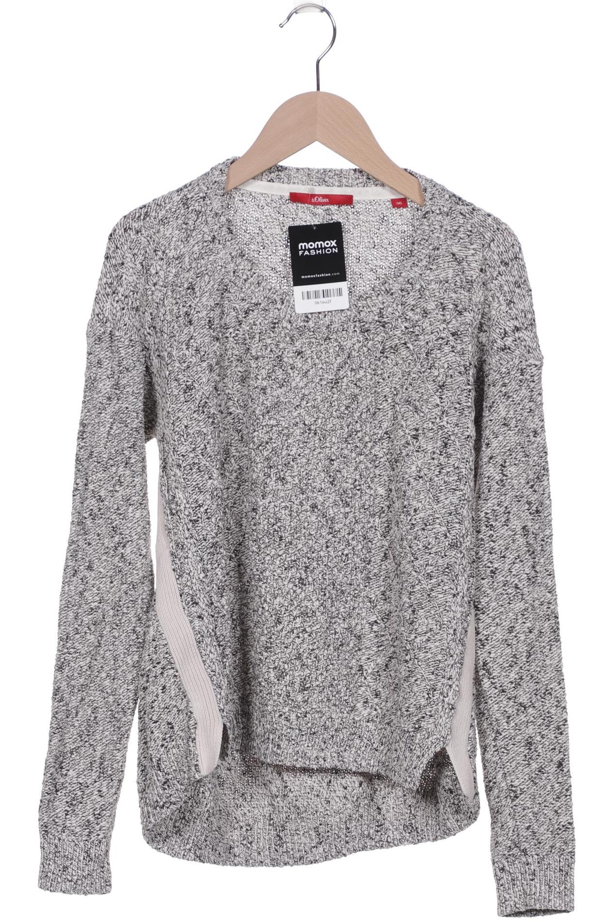 

s.Oliver Damen Pullover, cremeweiß