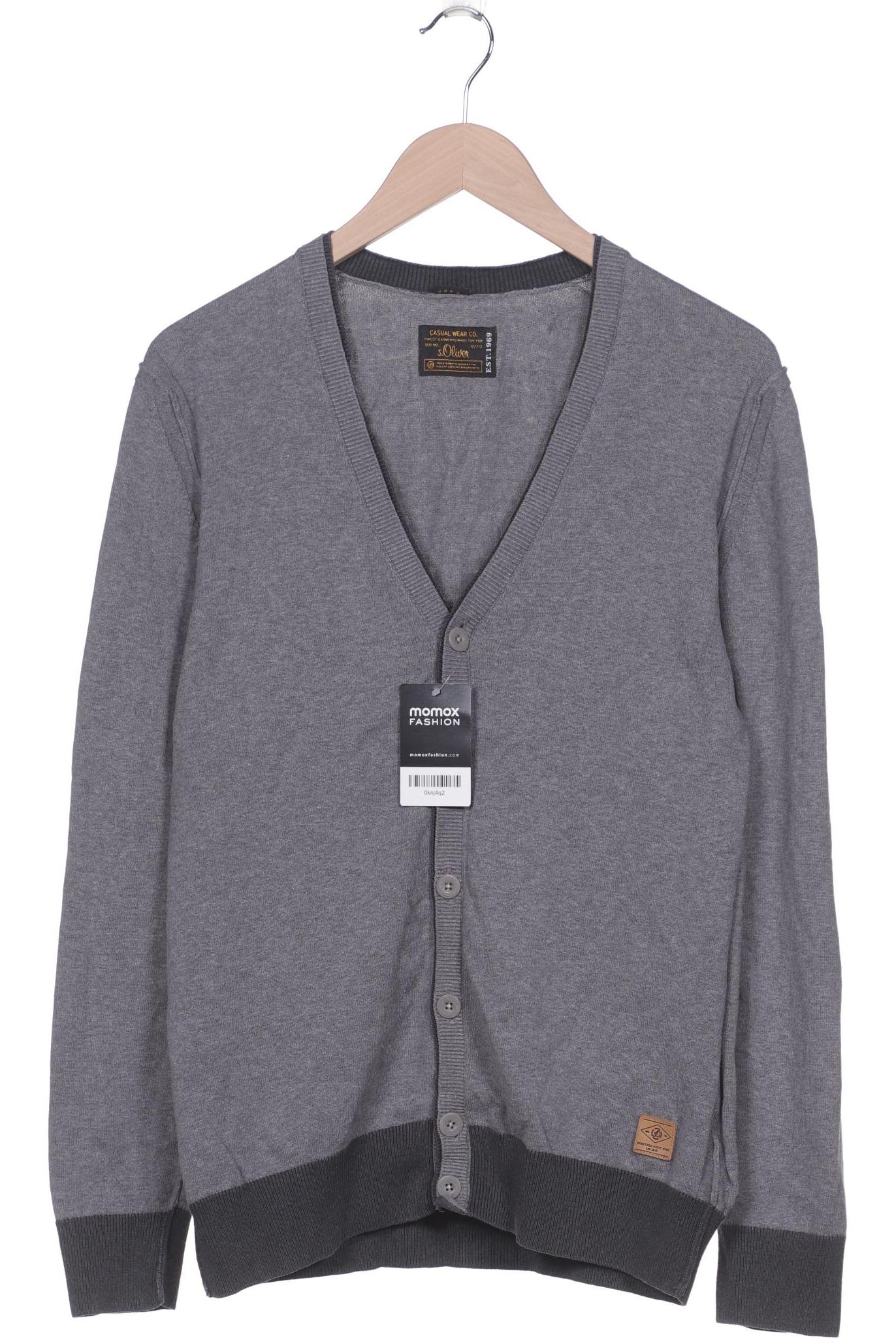 

s.Oliver Damen Strickjacke, grau