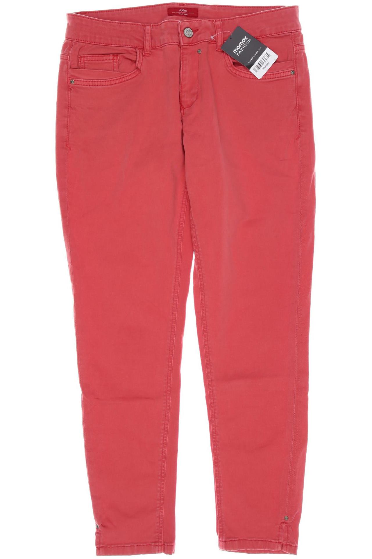 

s.Oliver Damen Jeans, rot
