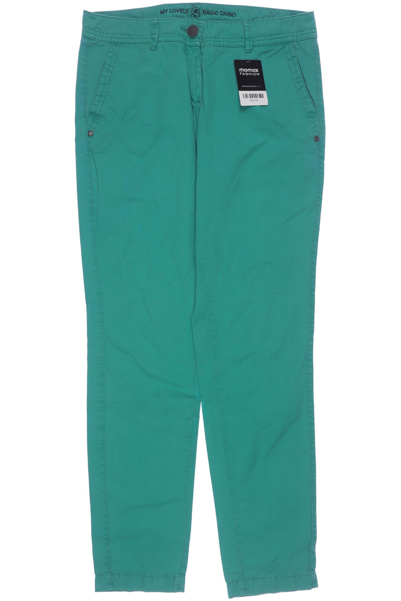 Thumbnail - s.Oliver Damen Stoffhose, türkis, Gr. 36