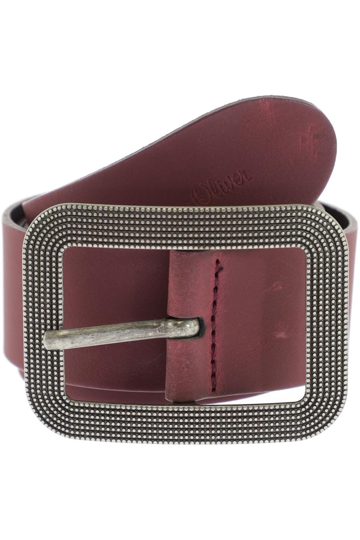 

s.Oliver Damen Gürtel, pink, Gr. 90