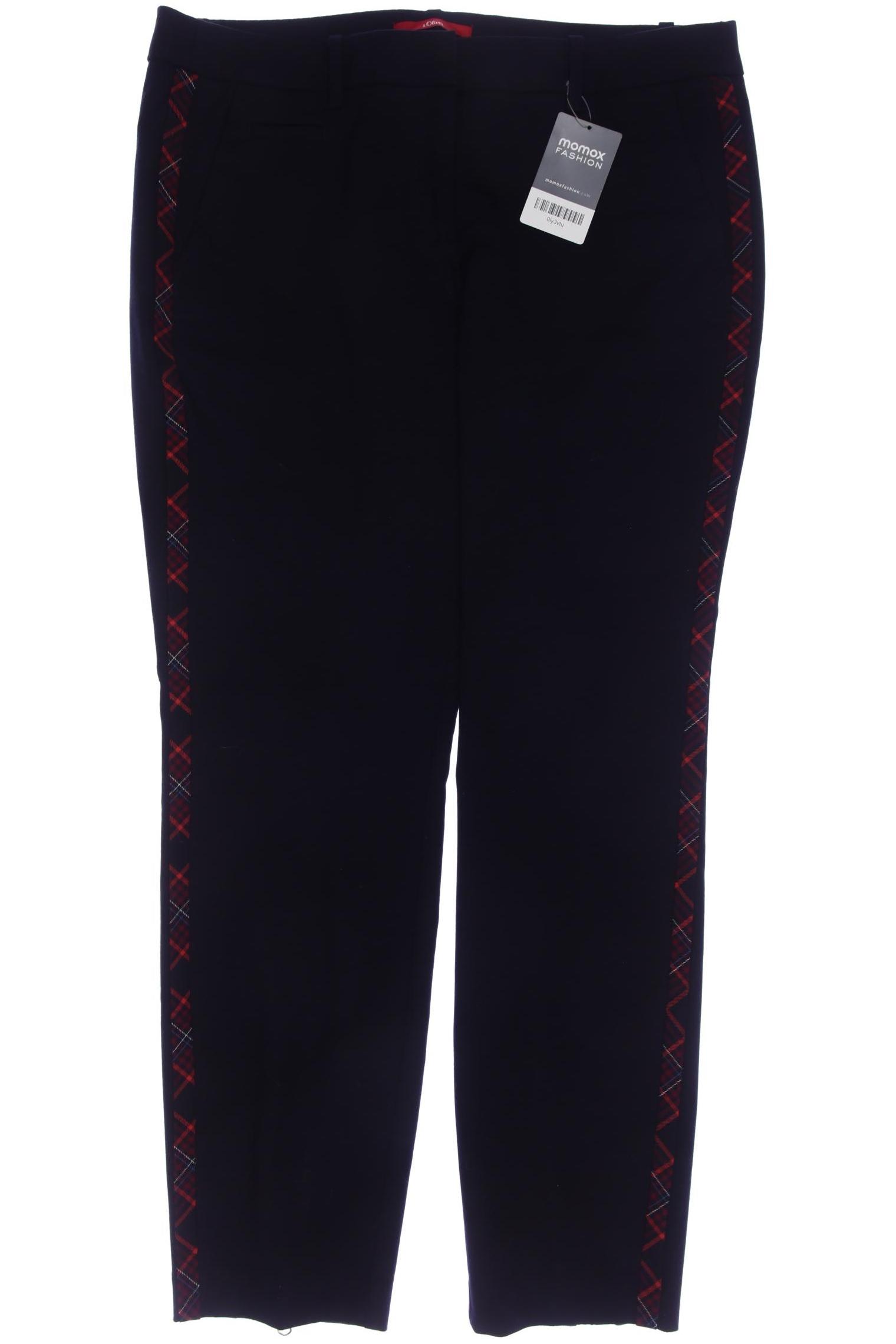 

s.Oliver Damen Stoffhose, marineblau, Gr. 40
