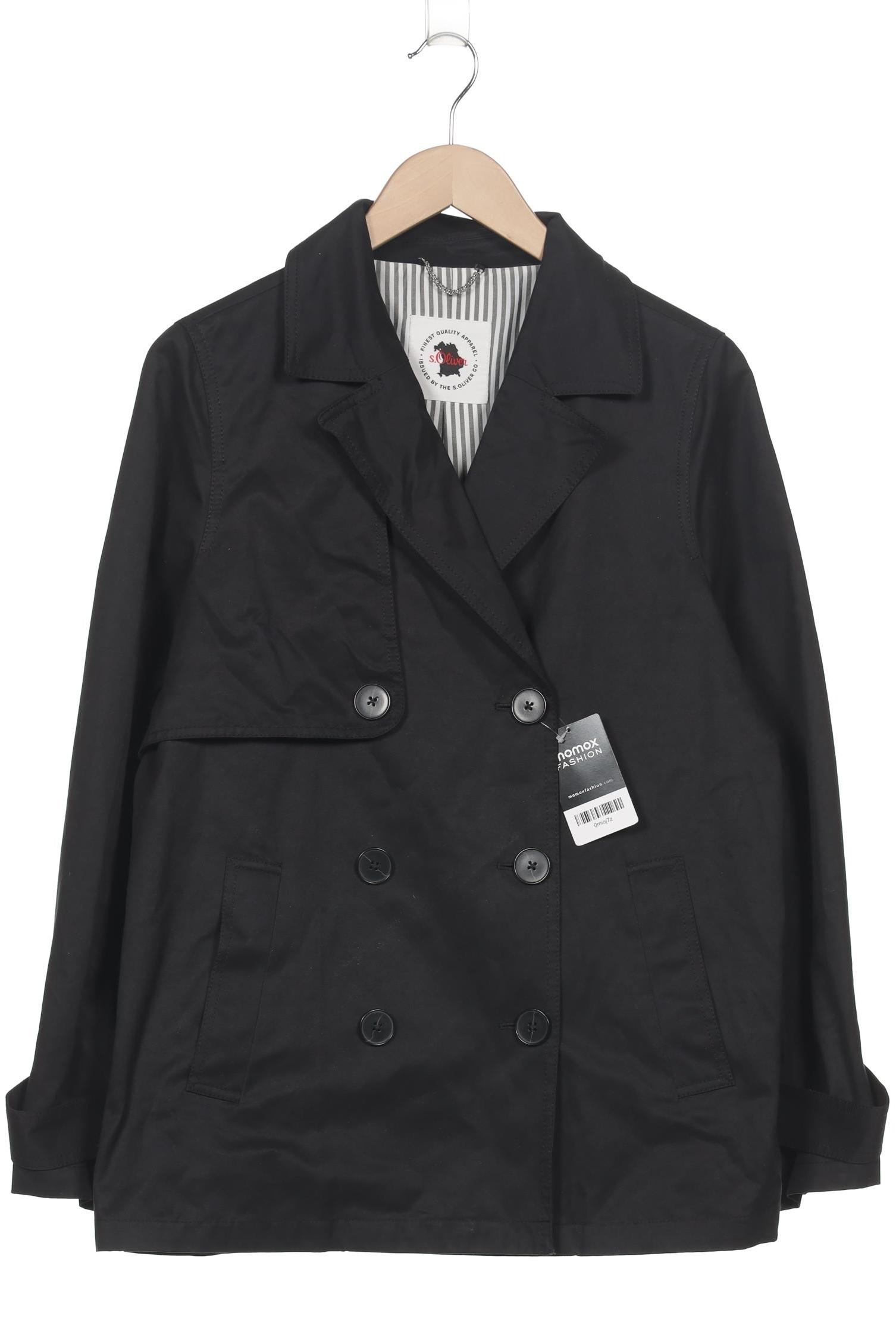 

s.Oliver Damen Jacke, schwarz, Gr. 40