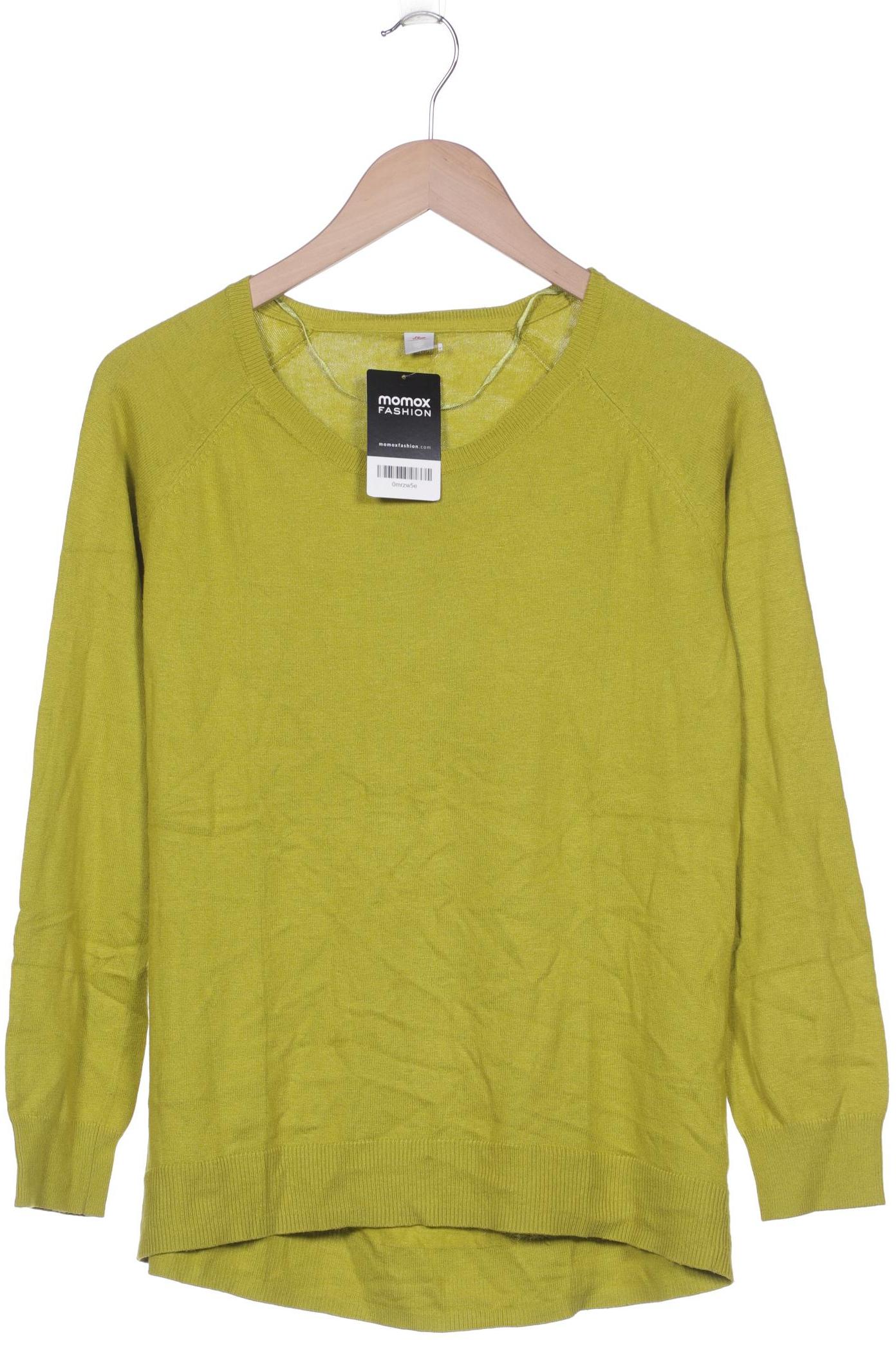 

s.Oliver Damen Pullover, gelb