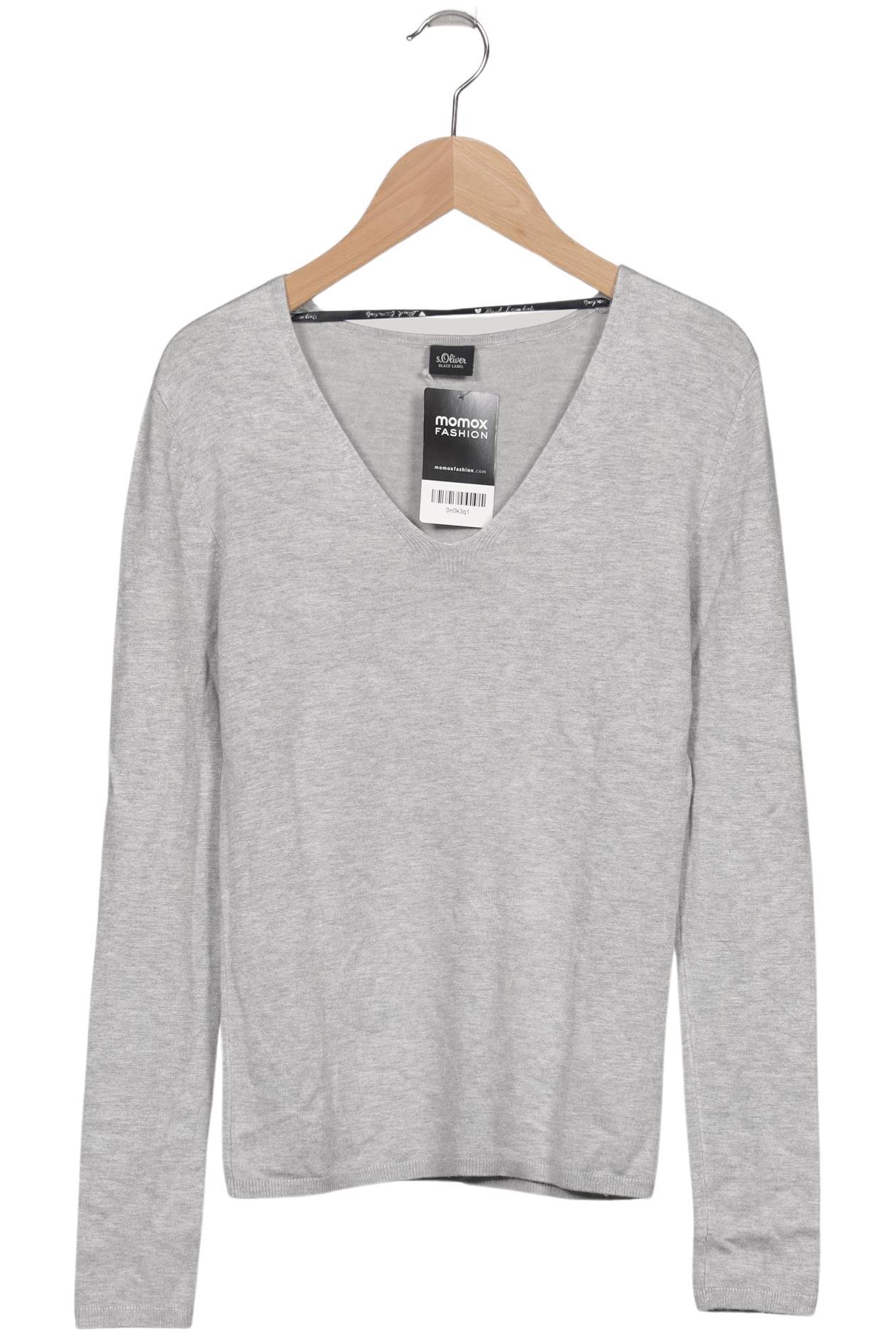 

s.Oliver Damen Pullover, grau, Gr. 34