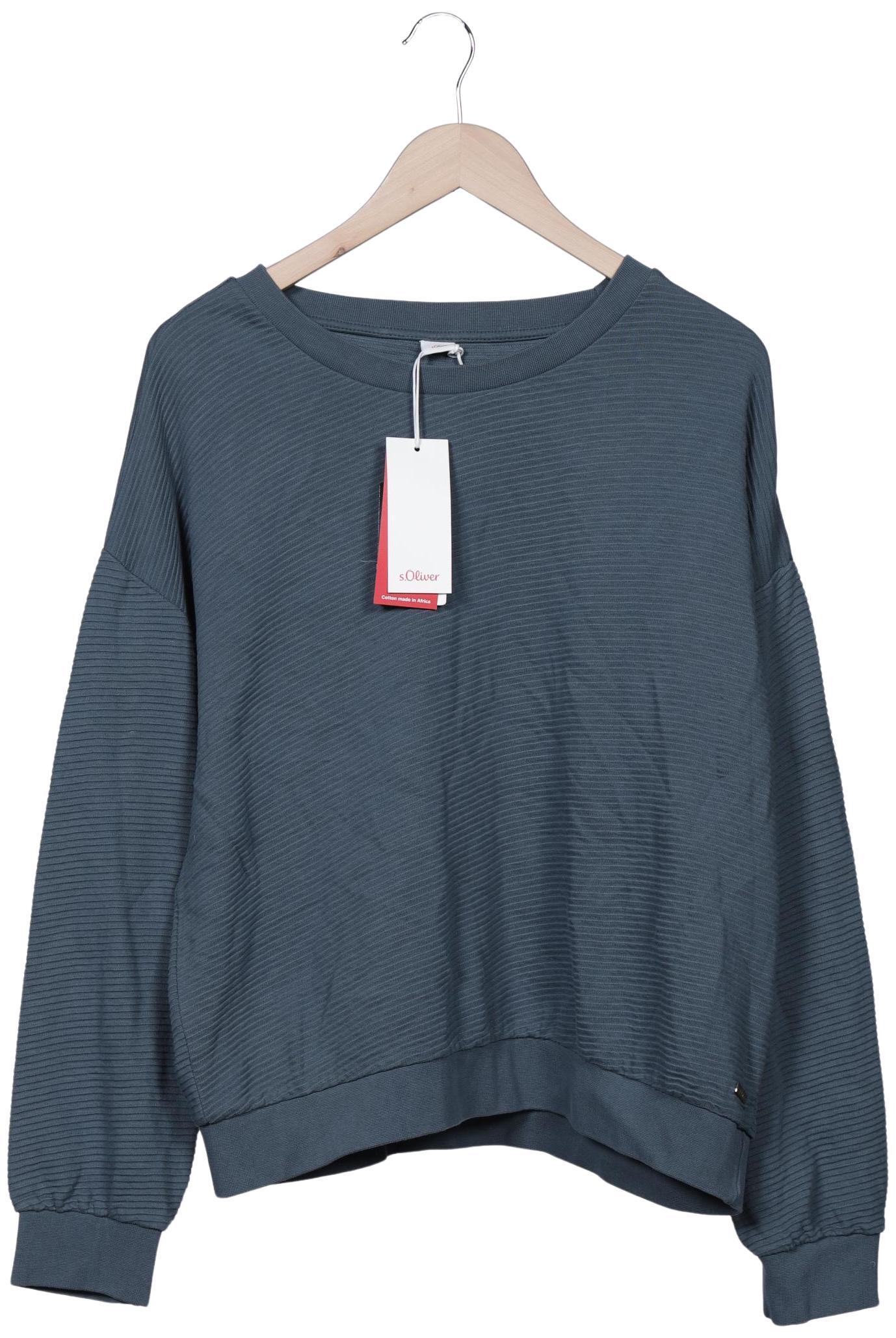 

s.Oliver Damen Sweatshirt, türkis, Gr. 44