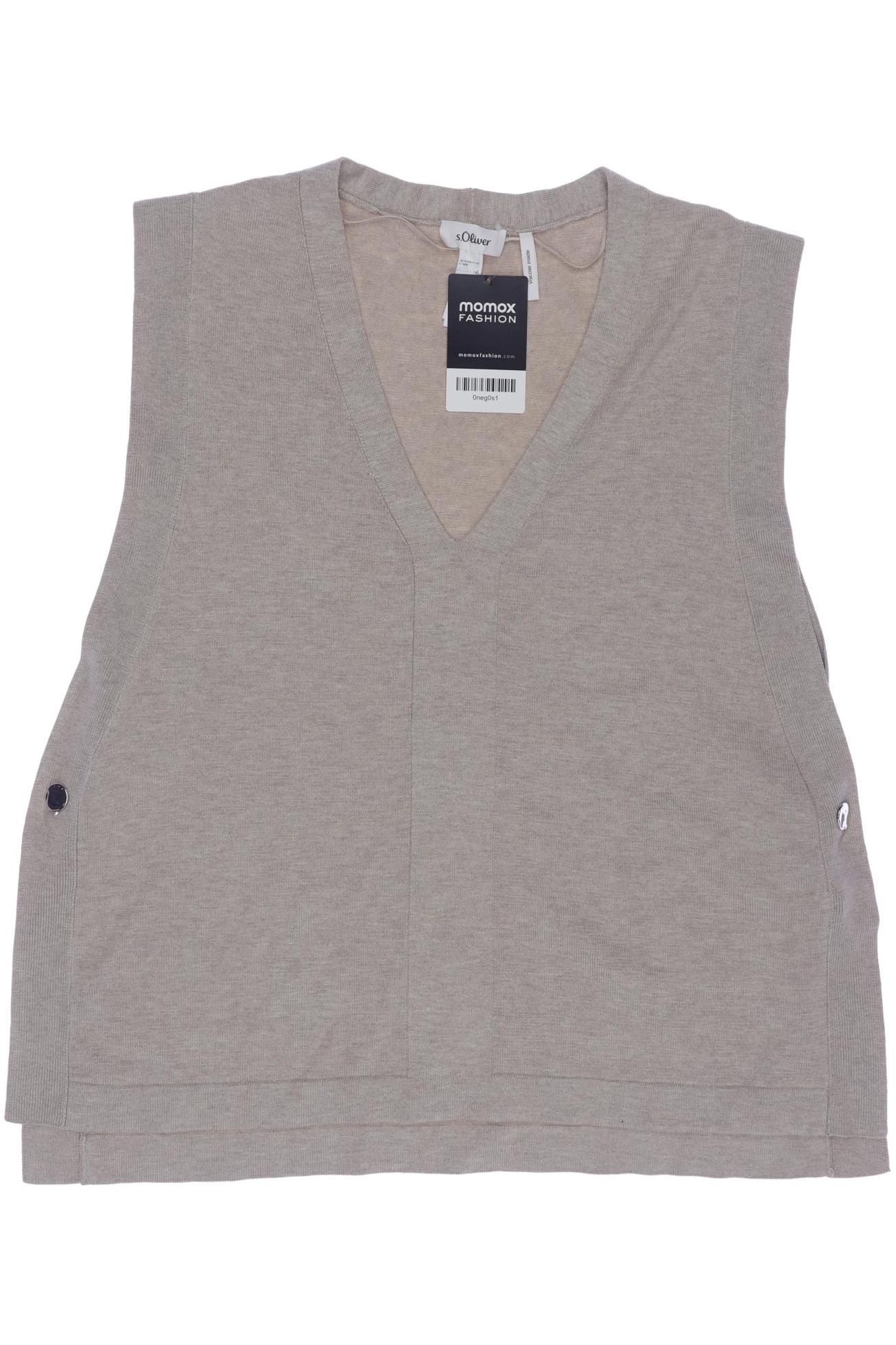 

s.Oliver Damen Pullover, beige, Gr. 38
