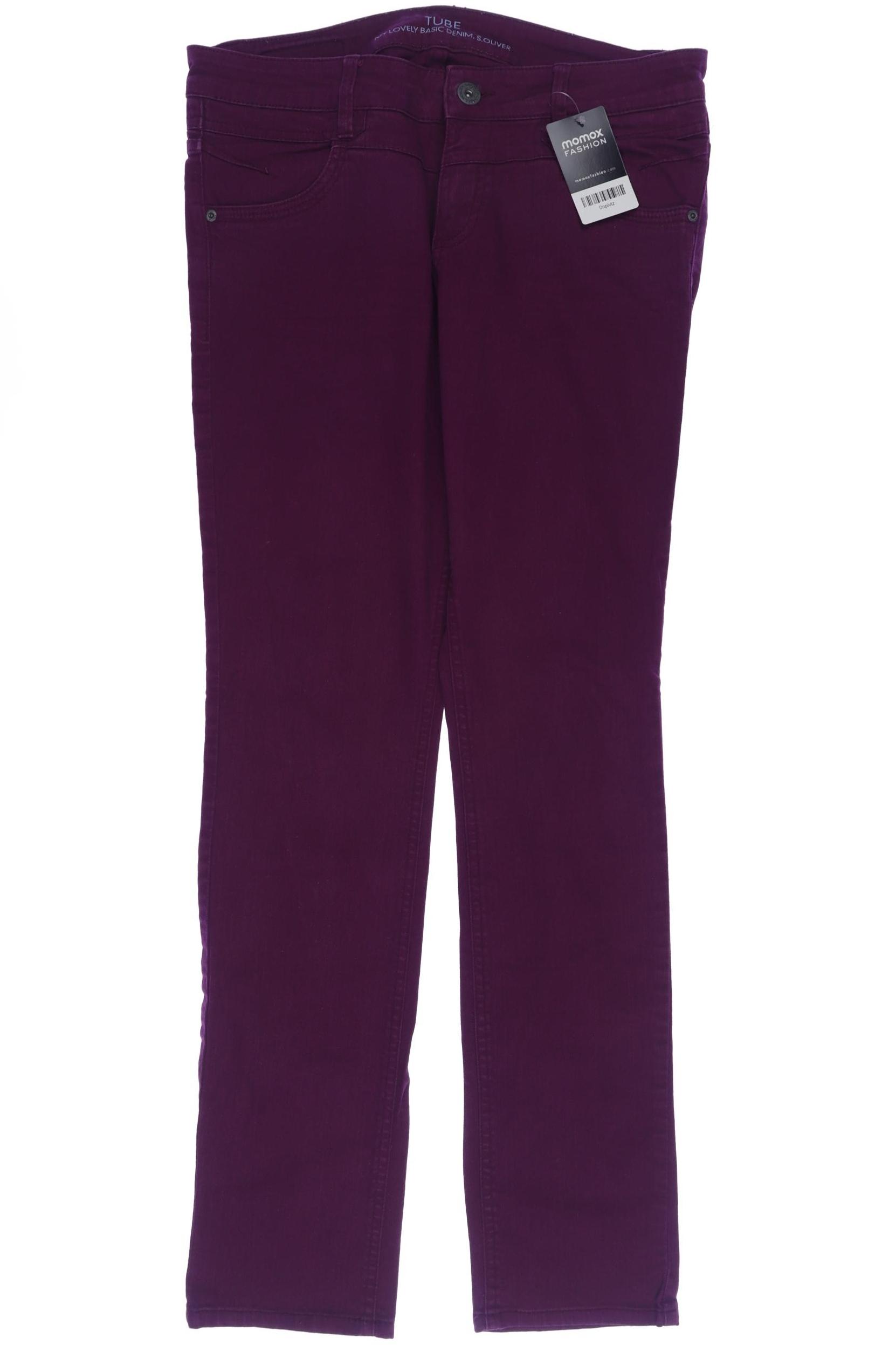 

s.Oliver Damen Jeans, flieder, Gr. 38