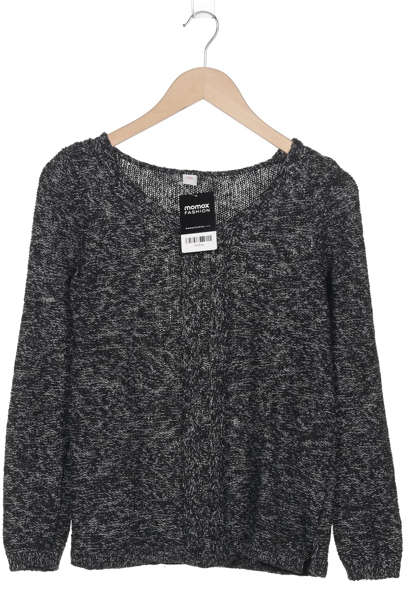 

s.Oliver Damen Pullover, schwarz, Gr. 38