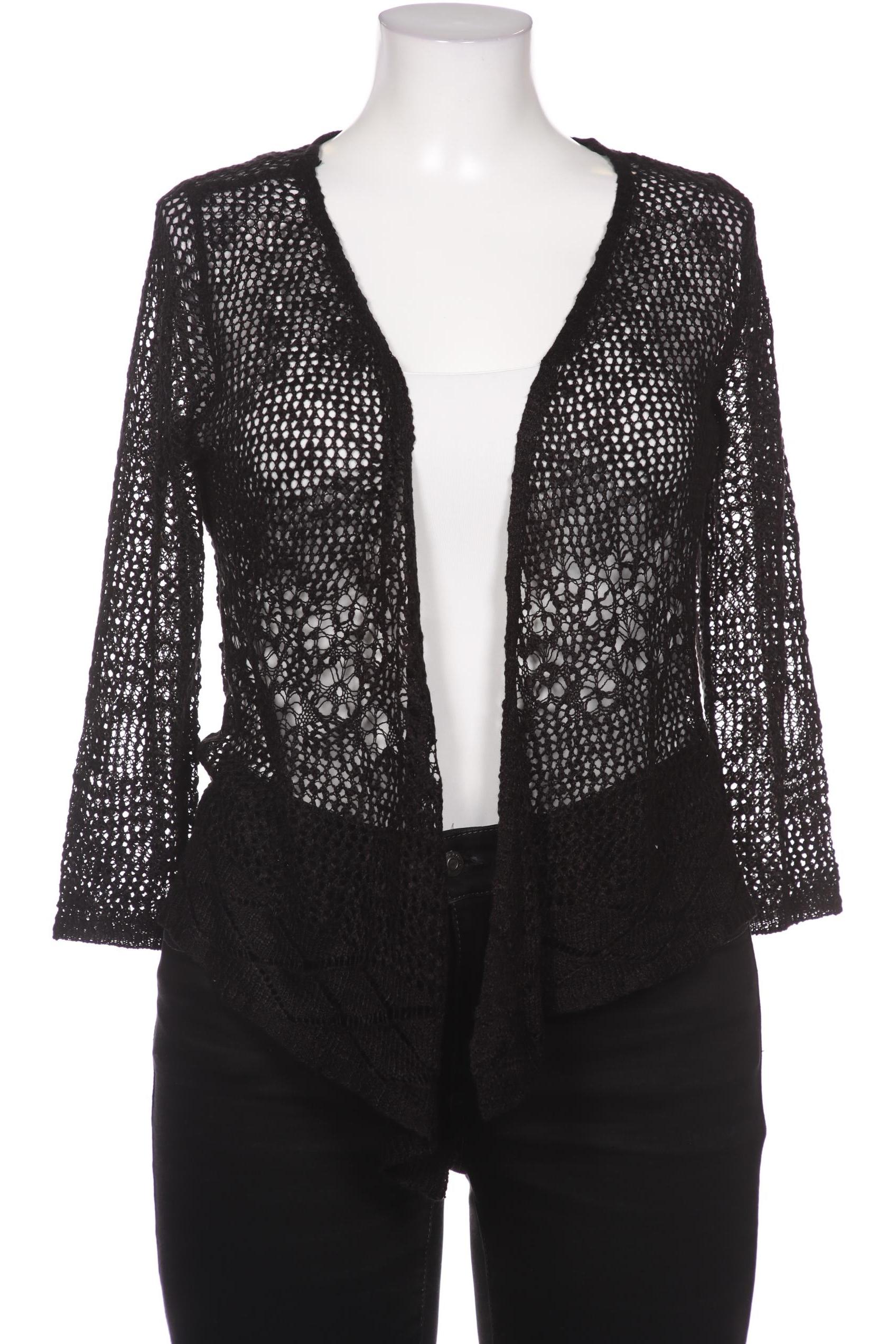 

s.Oliver Damen Strickjacke, schwarz, Gr. 38