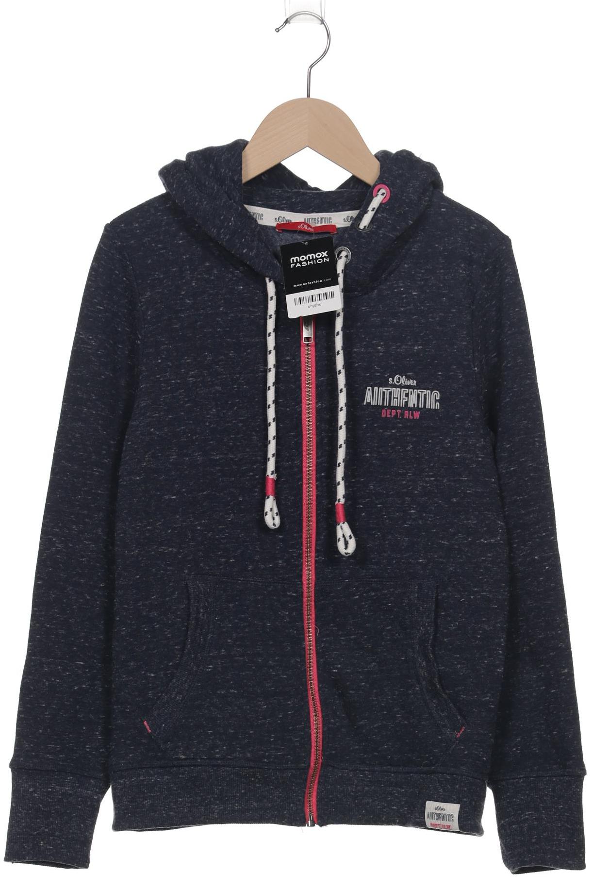 

s.Oliver Damen Kapuzenpullover, marineblau, Gr. 34
