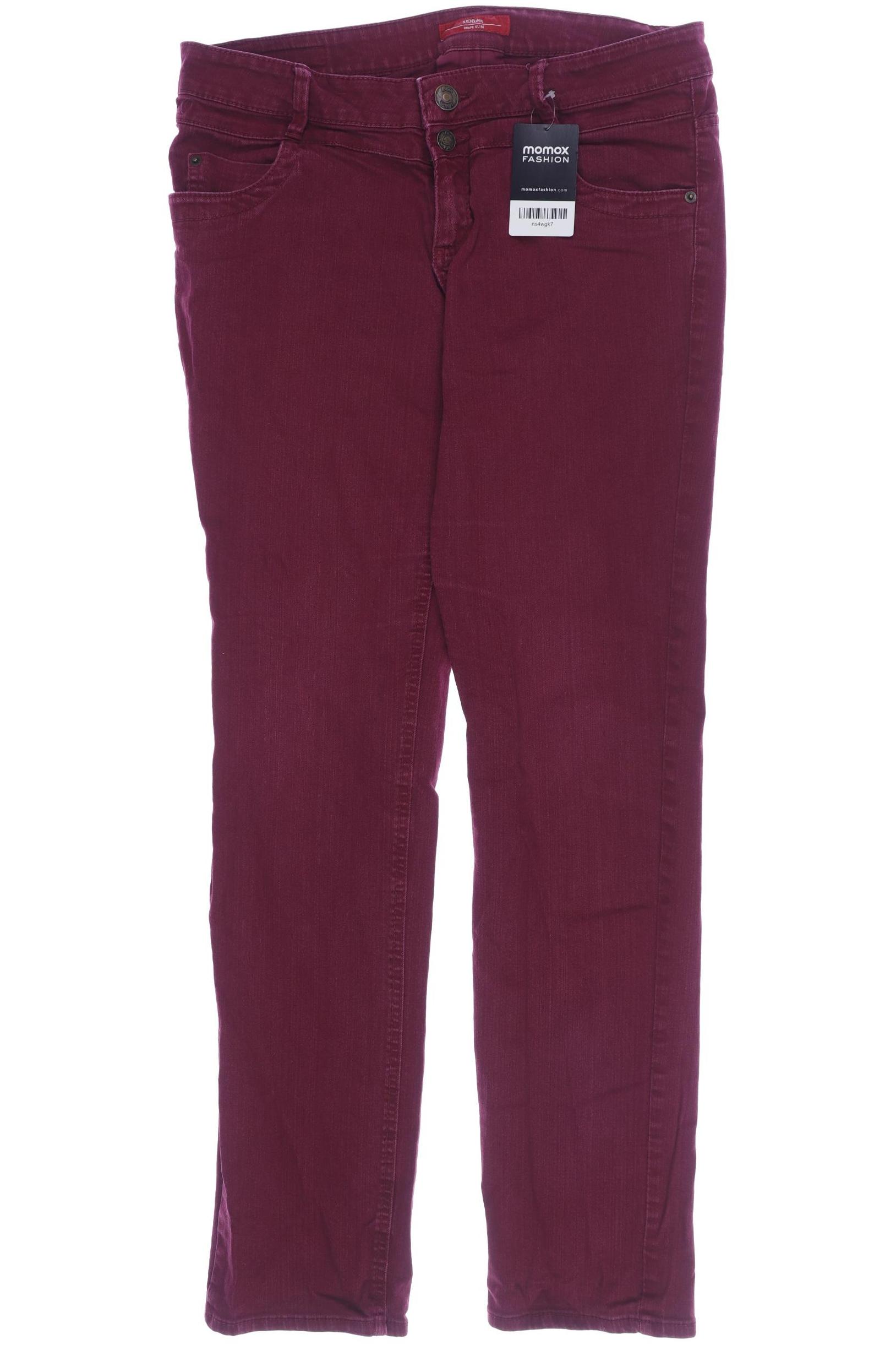 

s.Oliver Damen Jeans, bordeaux, Gr. 40