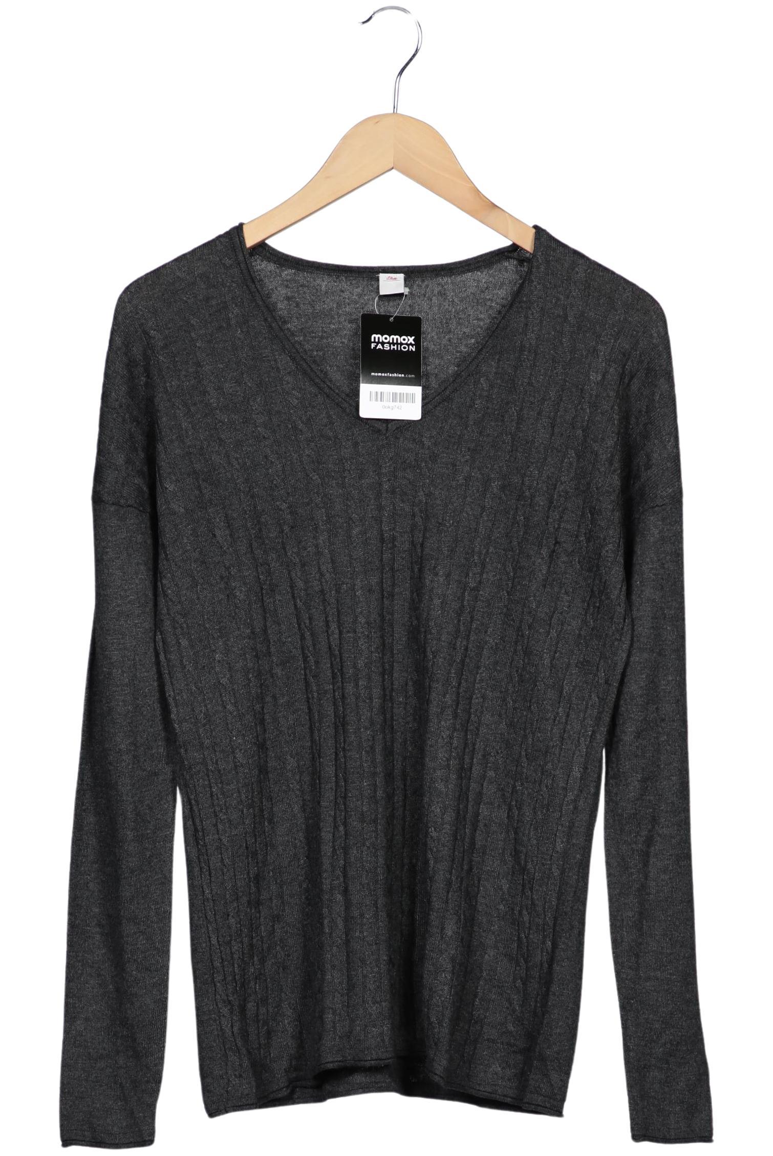 

s.Oliver Damen Pullover, grau, Gr. 38