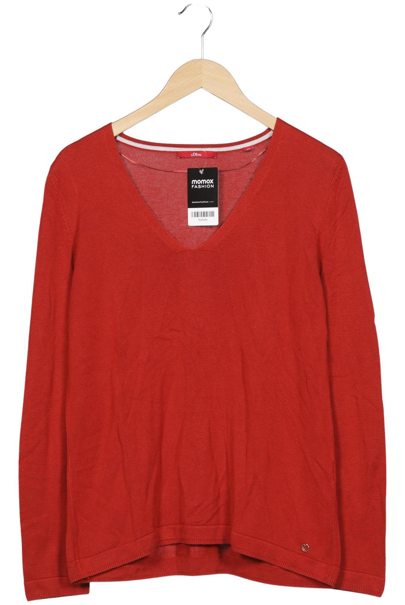 

s.Oliver Damen Pullover, rot, Gr. 40