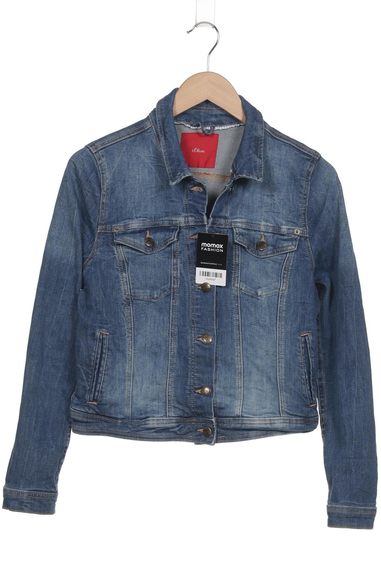 

s.Oliver Damen Jacke, blau, Gr. 36
