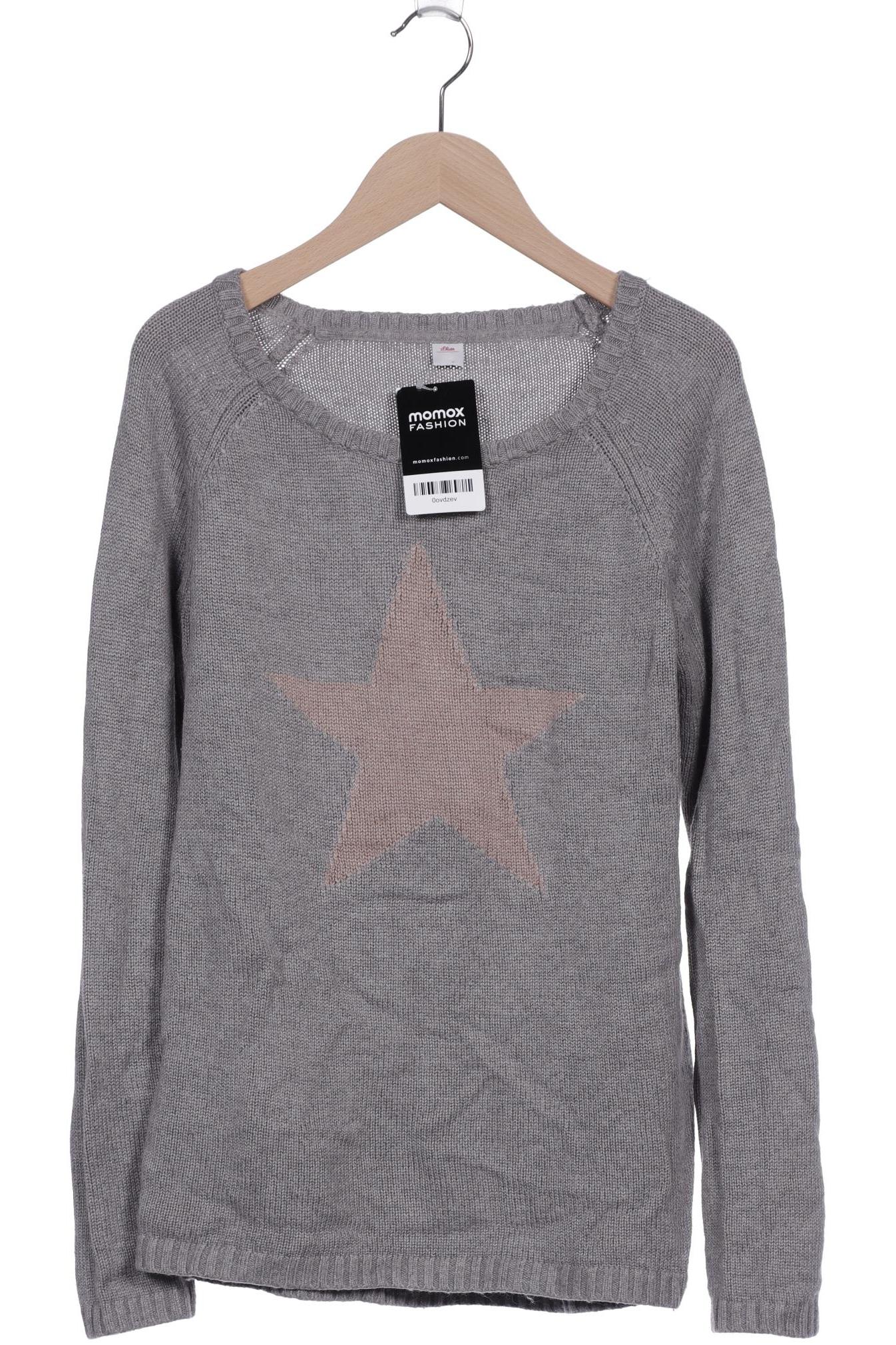 

s.Oliver Damen Pullover, grau