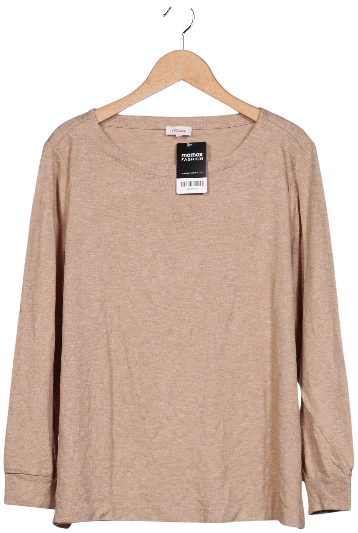

s.Oliver Damen Pullover, beige, Gr. 46