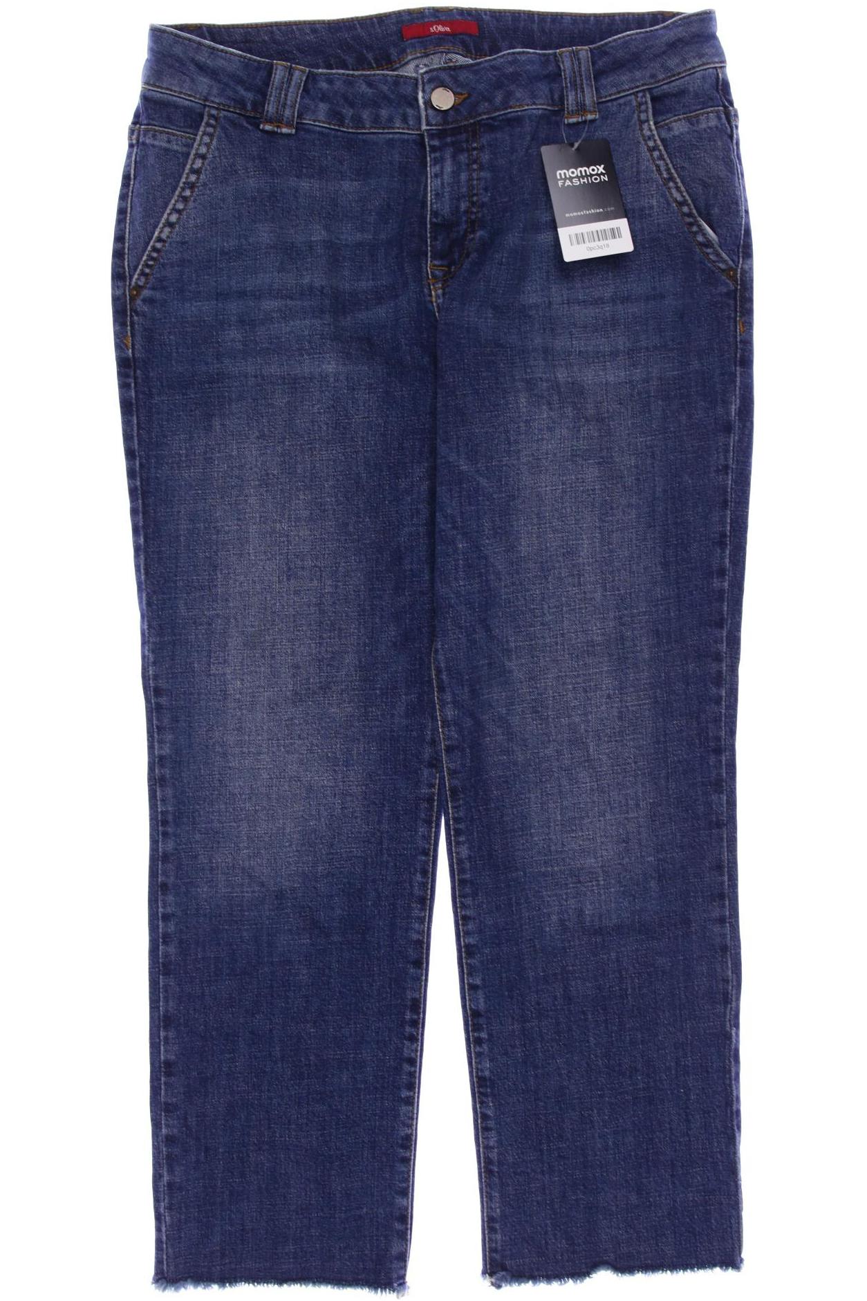 

s.Oliver Damen Jeans, marineblau