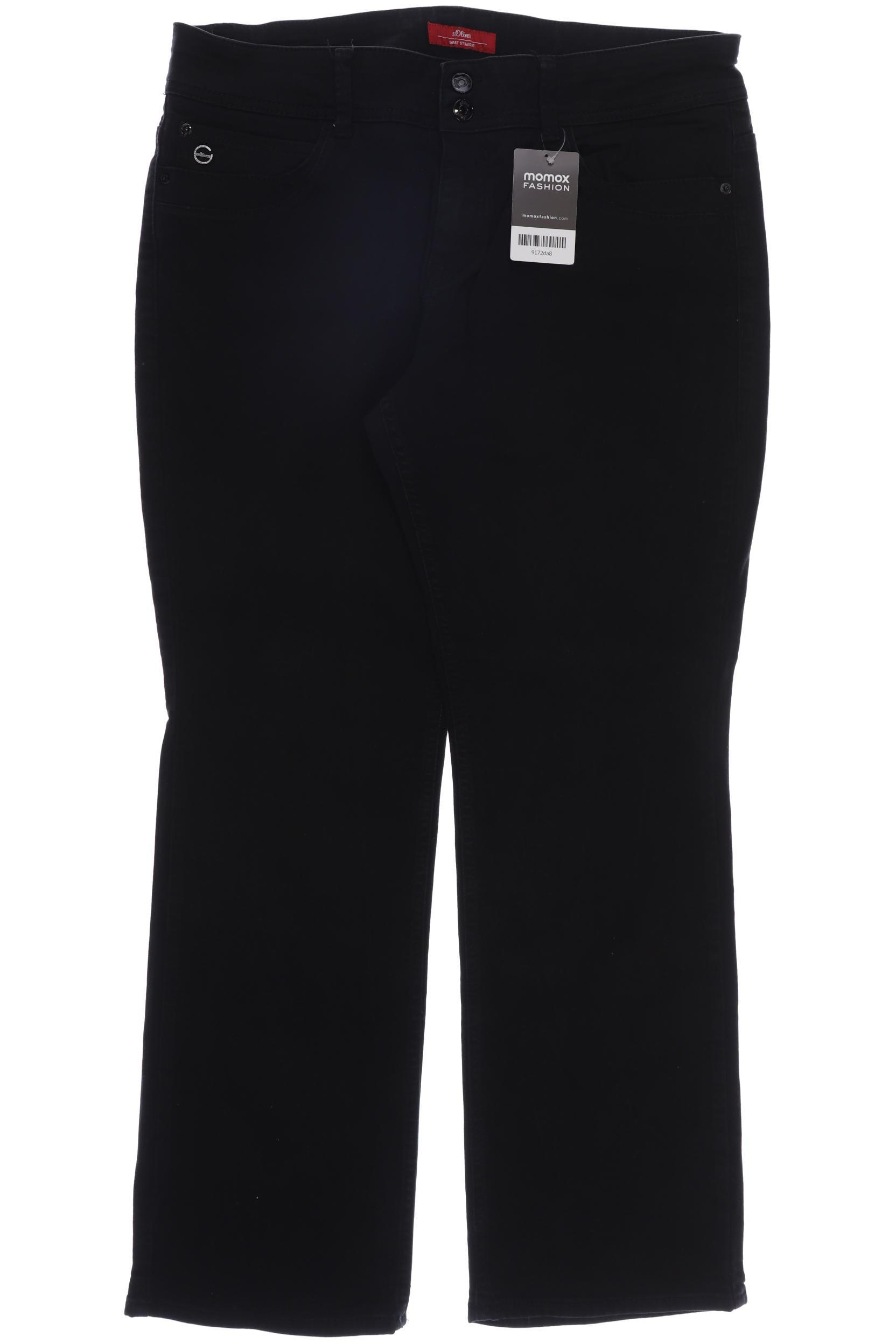 

s.Oliver Damen Jeans, schwarz, Gr. 35
