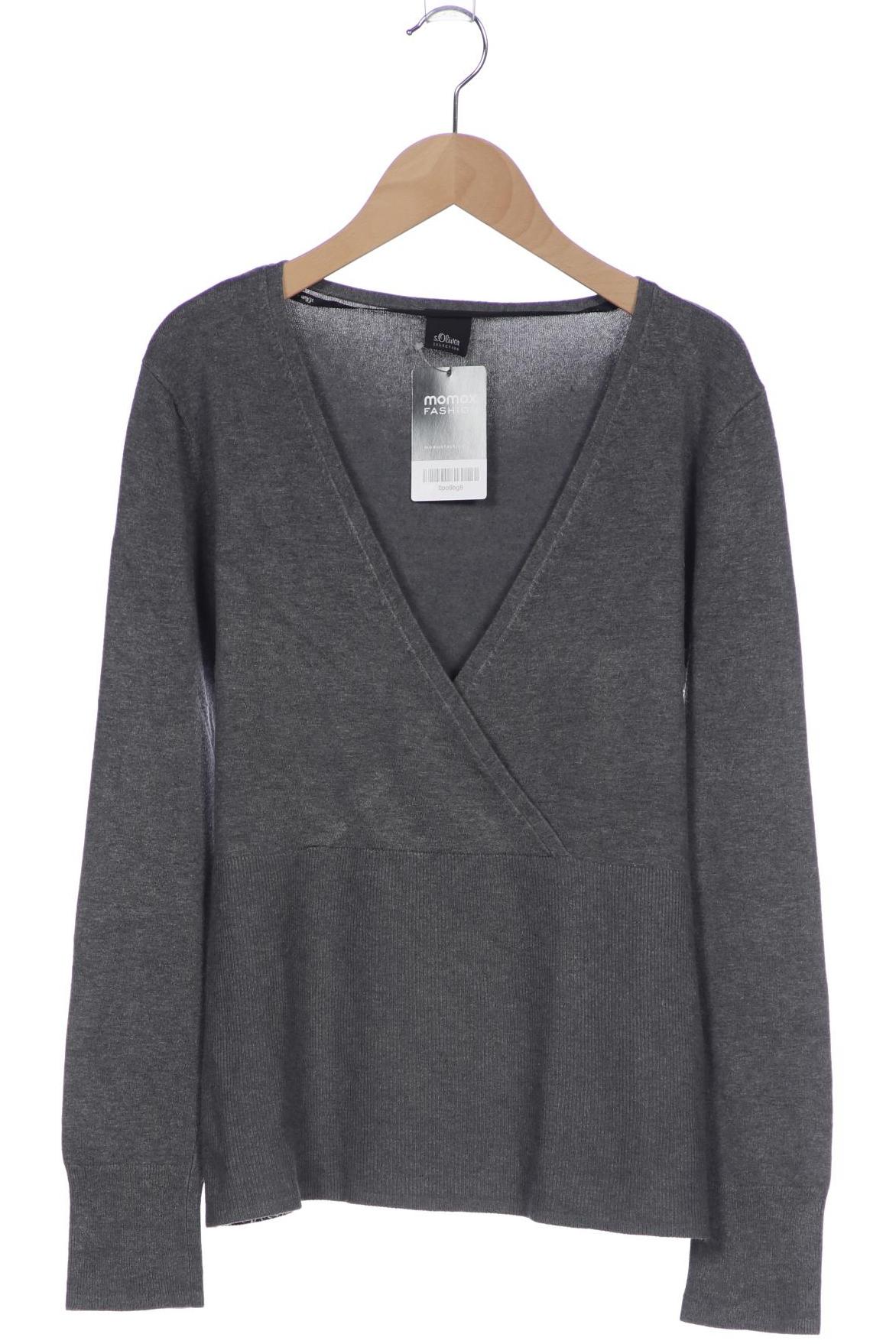 

s.Oliver Damen Pullover, grau, Gr. 40