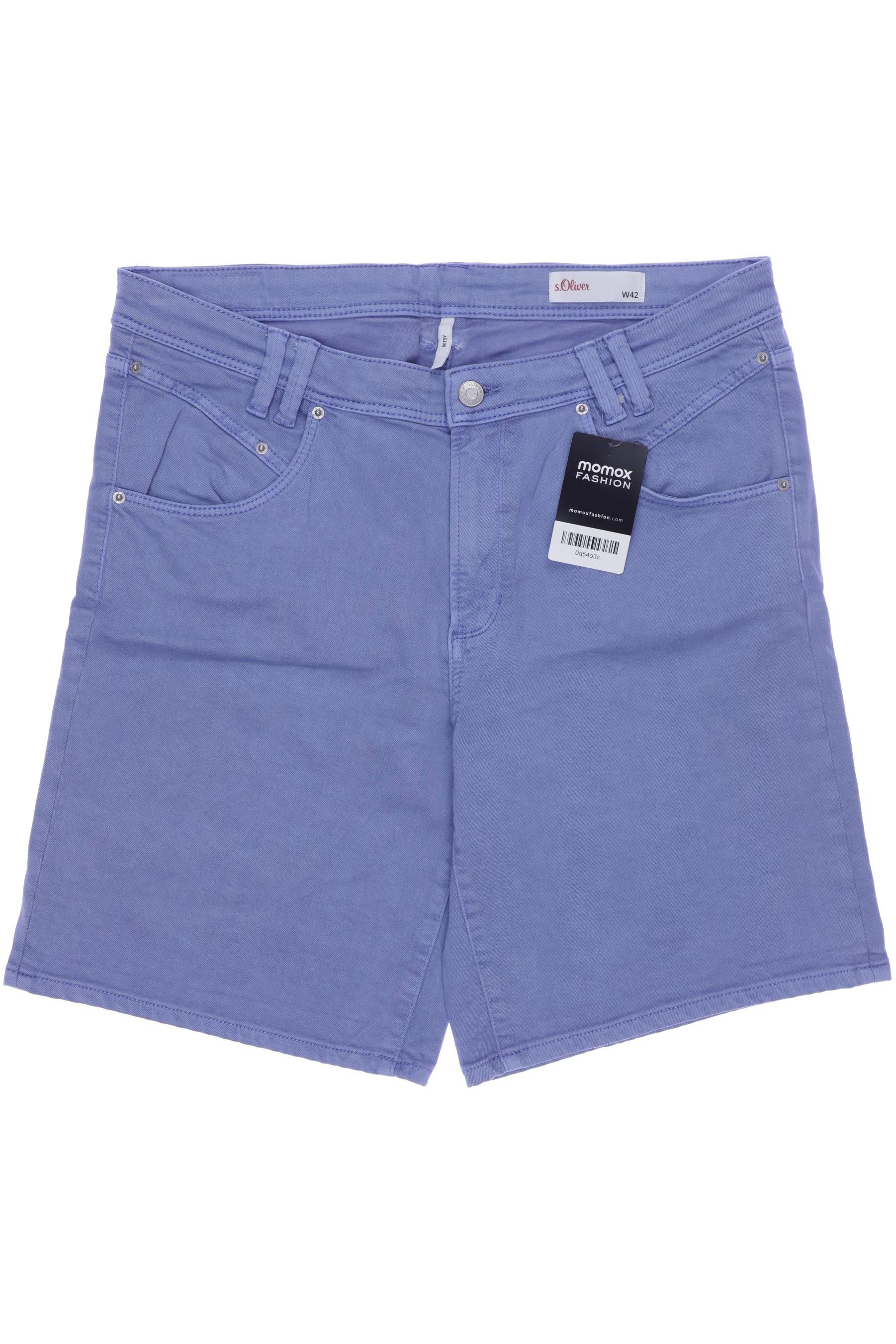 

s.Oliver Damen Shorts, blau, Gr. 42