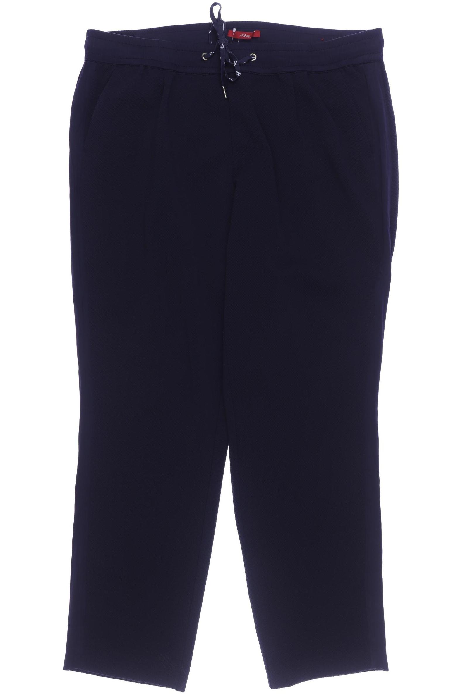 

s.Oliver Damen Stoffhose, marineblau