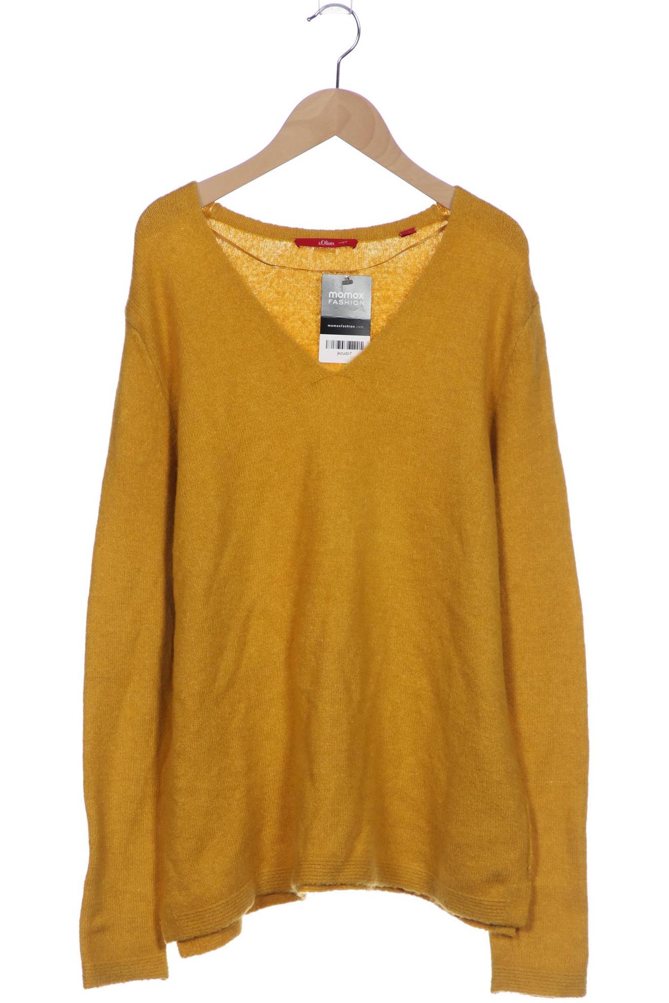 

s.Oliver Damen Pullover, gelb, Gr. 38