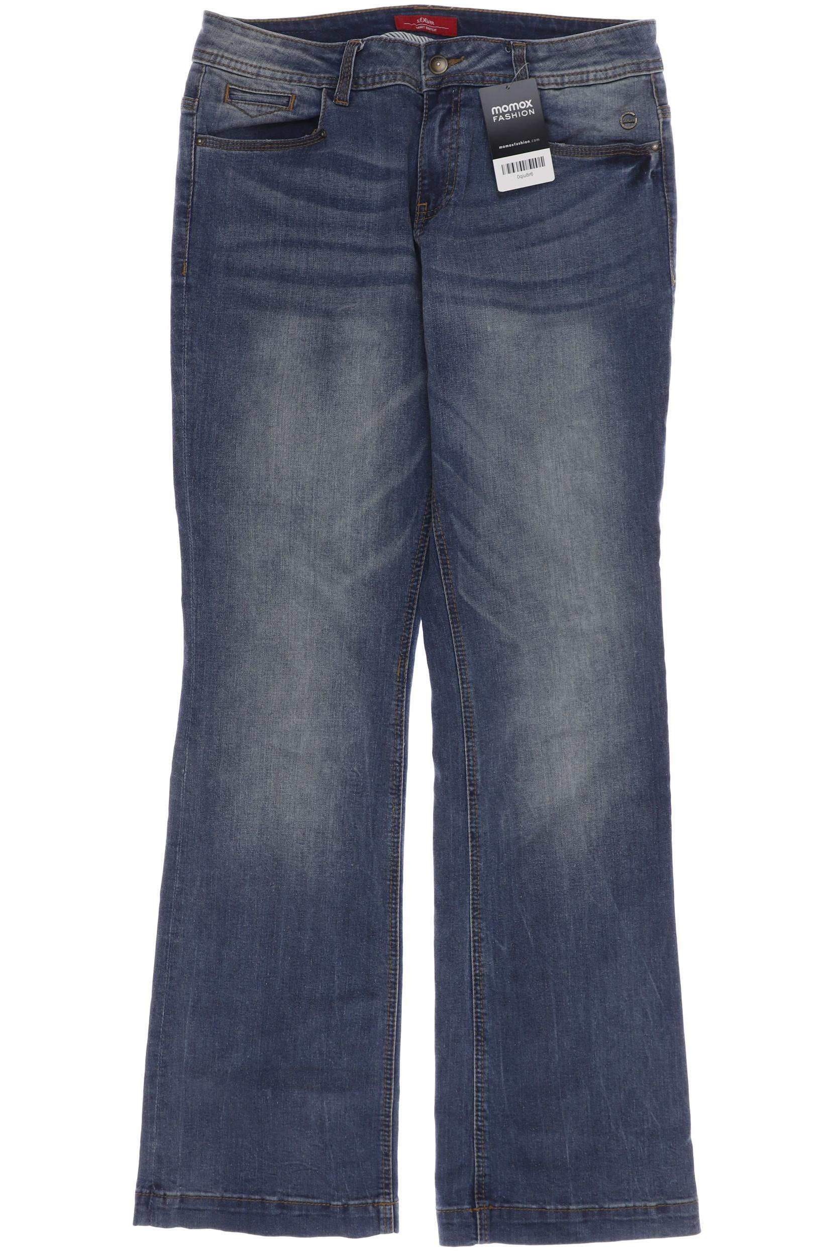 

s.Oliver Damen Jeans, blau