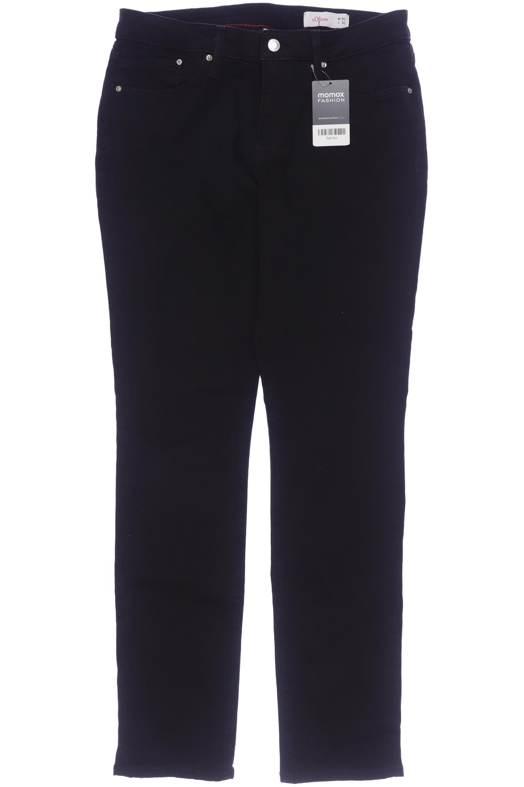 

s.Oliver Damen Jeans, schwarz, Gr. 40