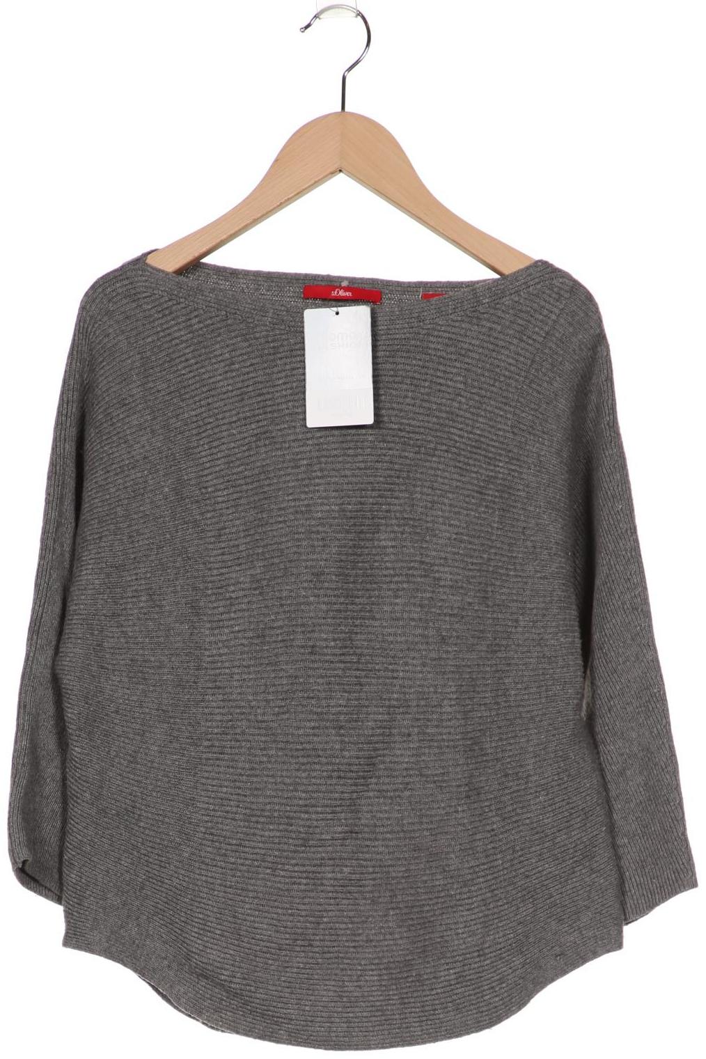 

s.Oliver Damen Pullover, grau, Gr. 36