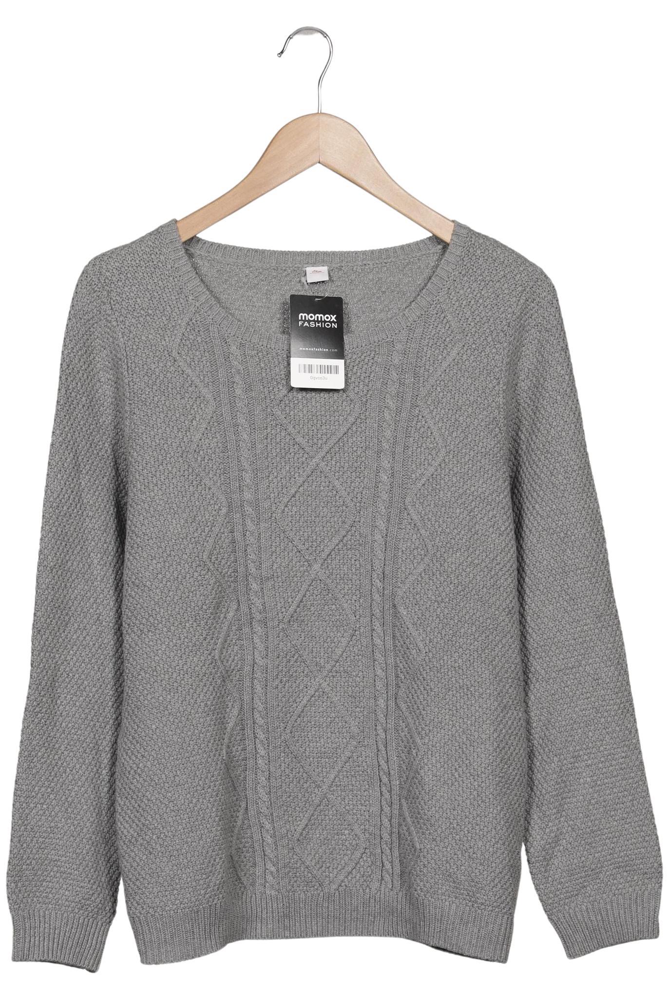 

s.Oliver Damen Pullover, grau, Gr. 42