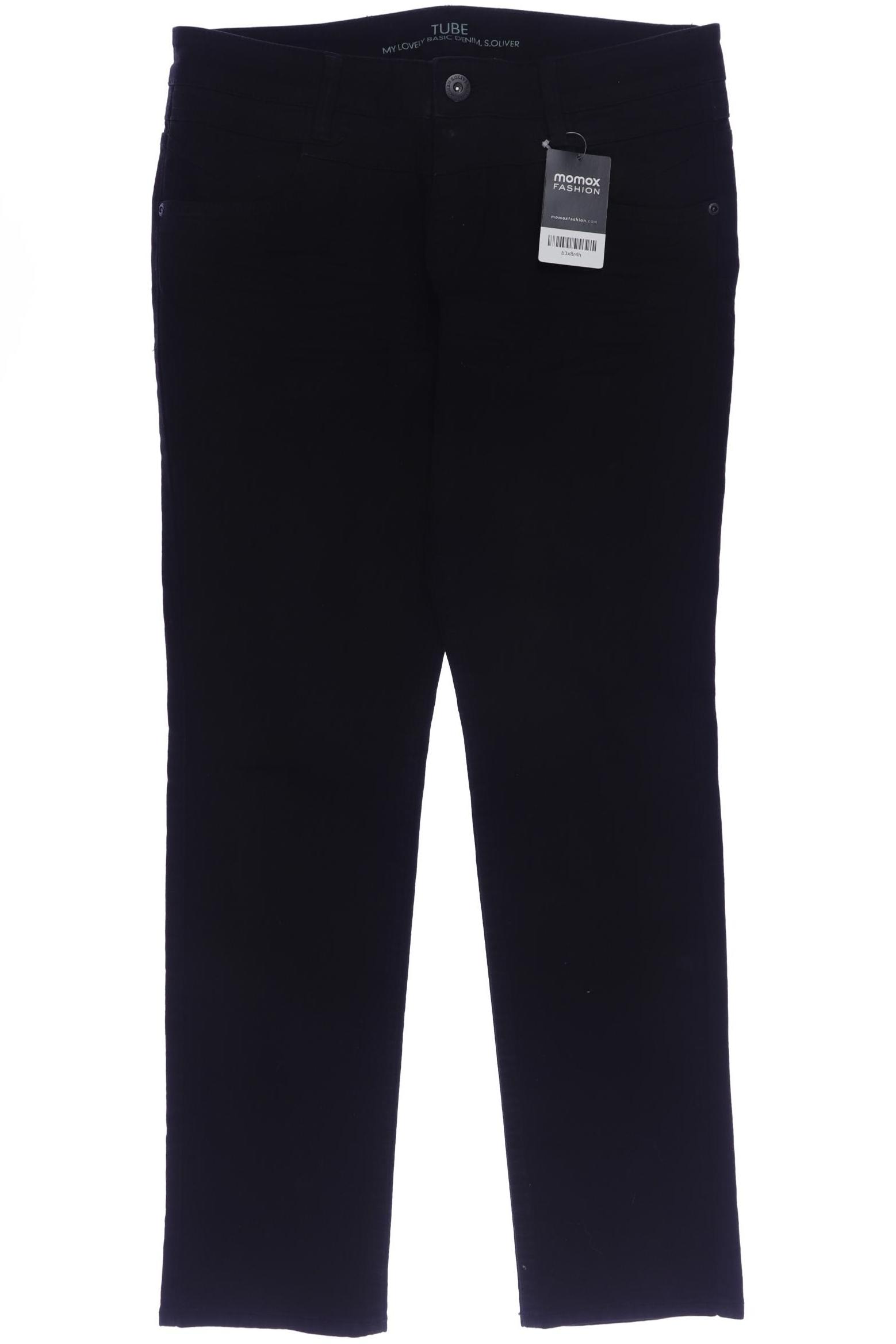 

s.Oliver Damen Jeans, schwarz, Gr. 33
