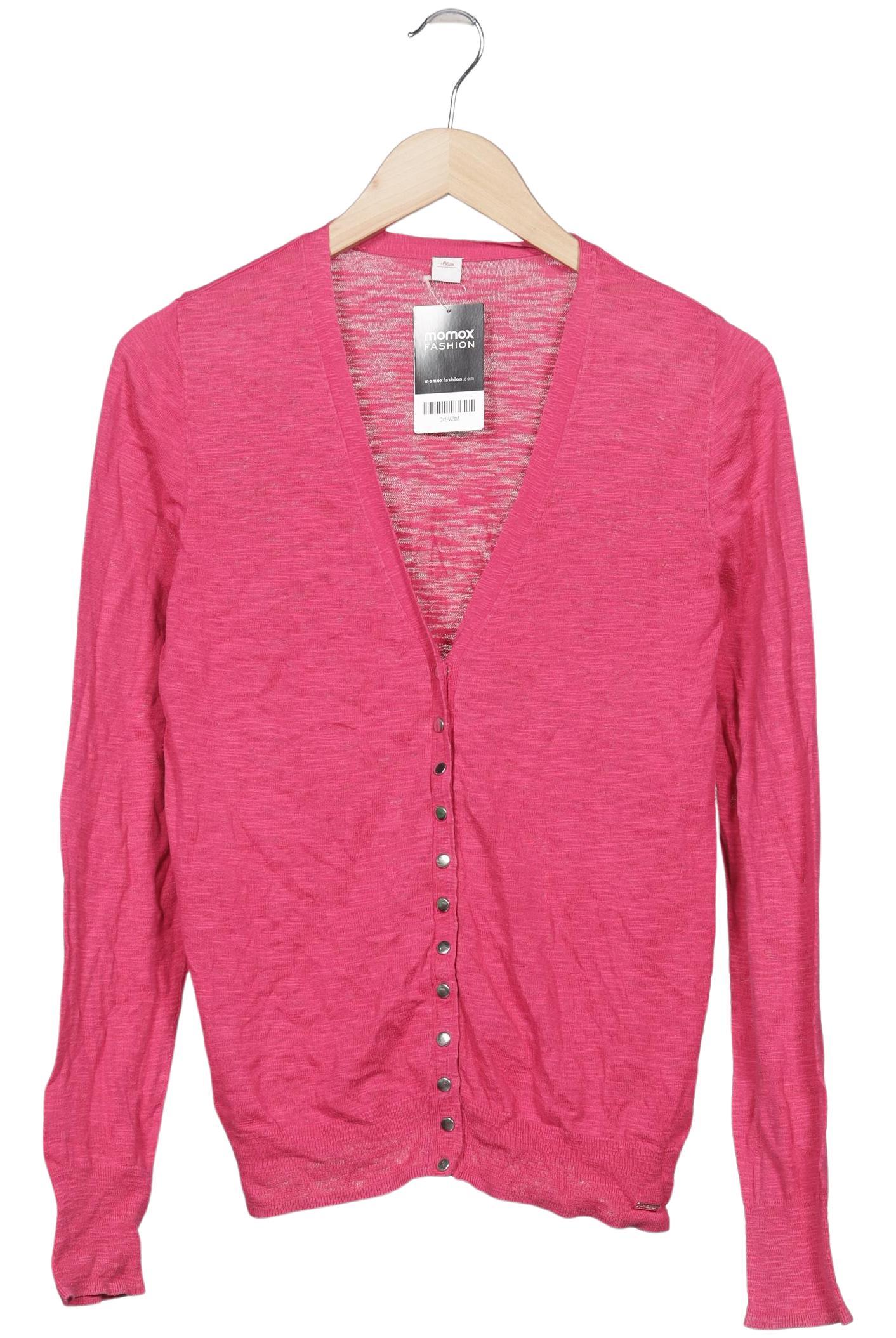 

s.Oliver Damen Strickjacke, pink, Gr. 38
