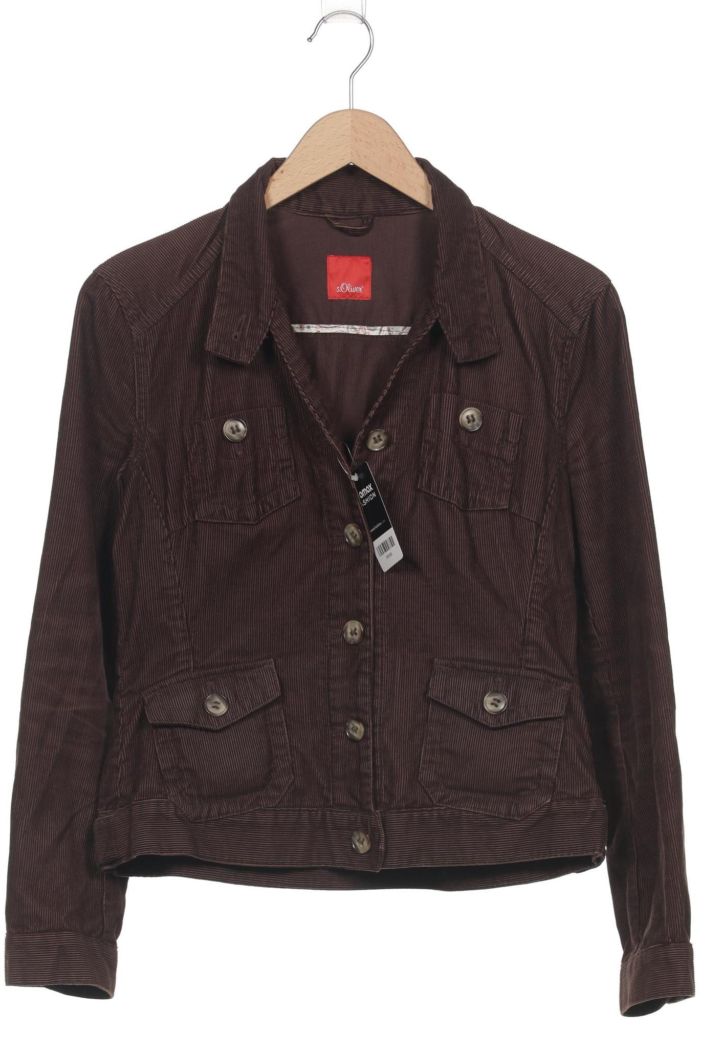 

s.Oliver Damen Jacke, braun, Gr. 38
