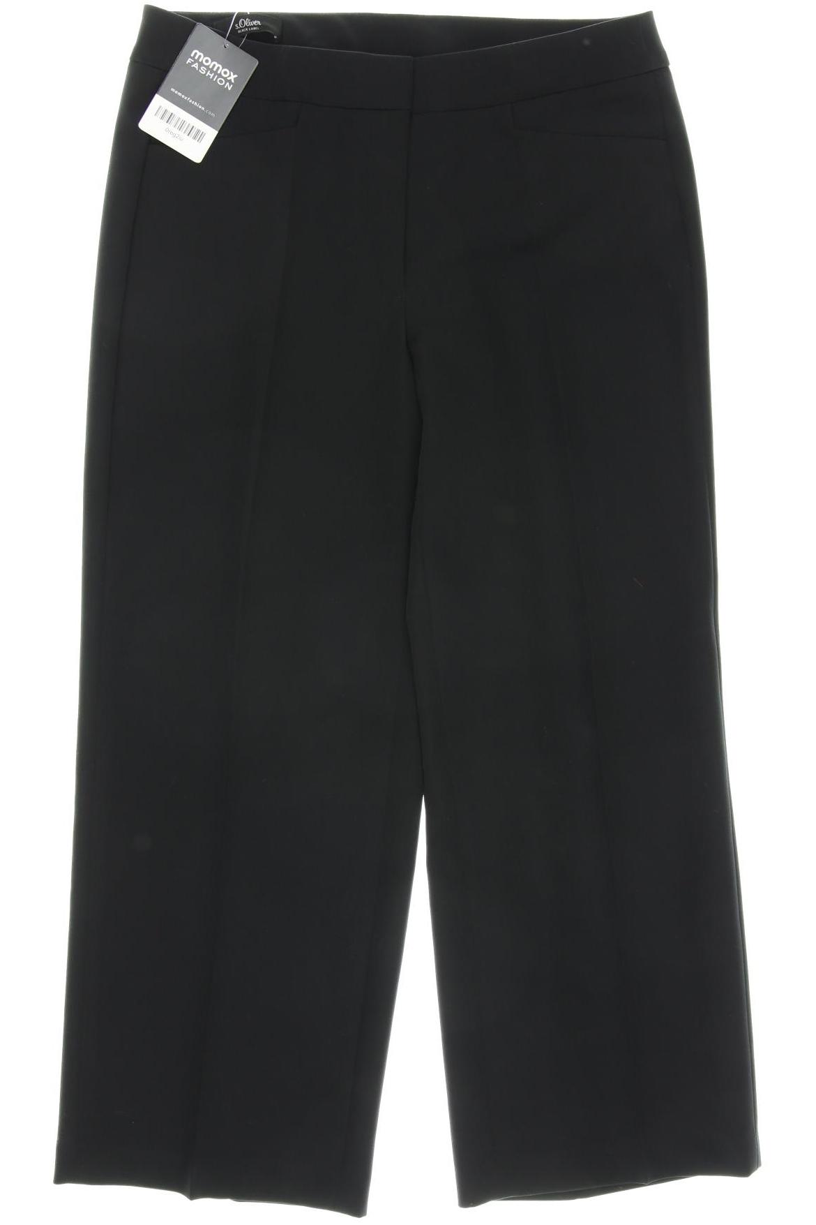 

s.Oliver Damen Stoffhose, schwarz, Gr. 34