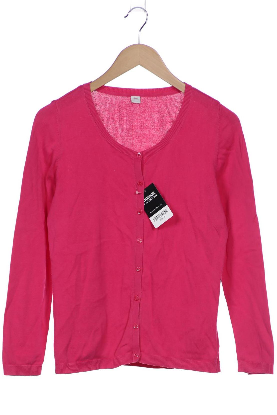 

s.Oliver Damen Strickjacke, pink, Gr. 40