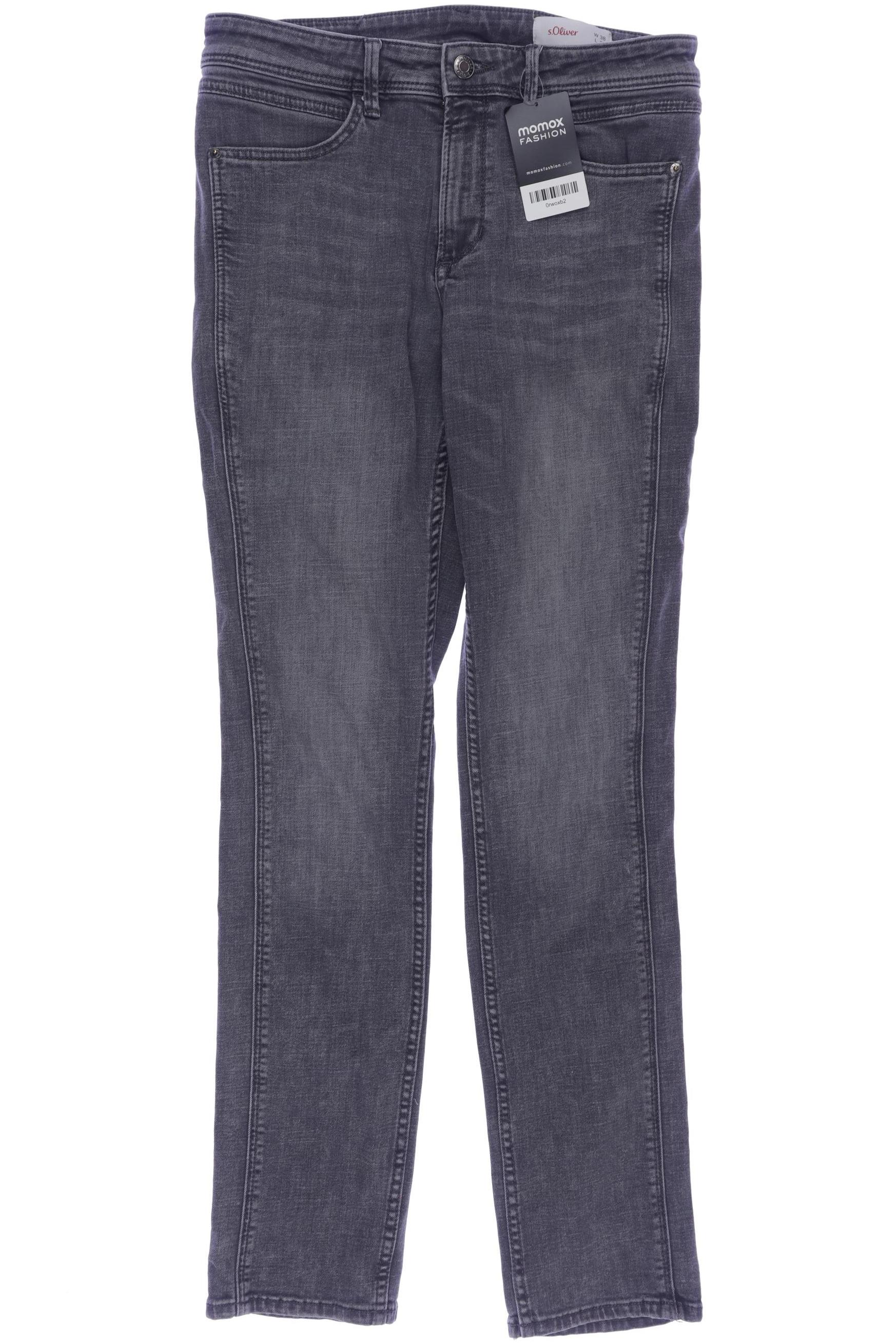 

s.Oliver Damen Jeans, grau, Gr. 38