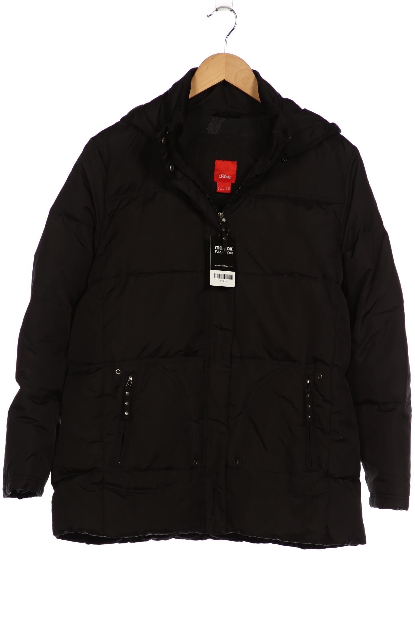 

s.Oliver Damen Jacke, schwarz, Gr. 42