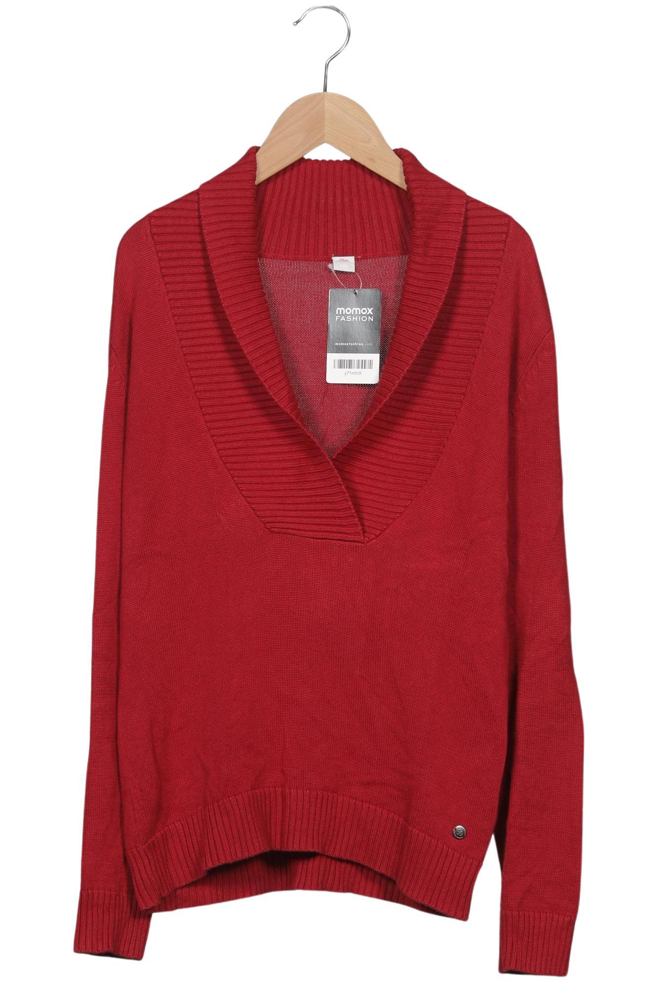 

s.Oliver Damen Pullover, rot, Gr. 38